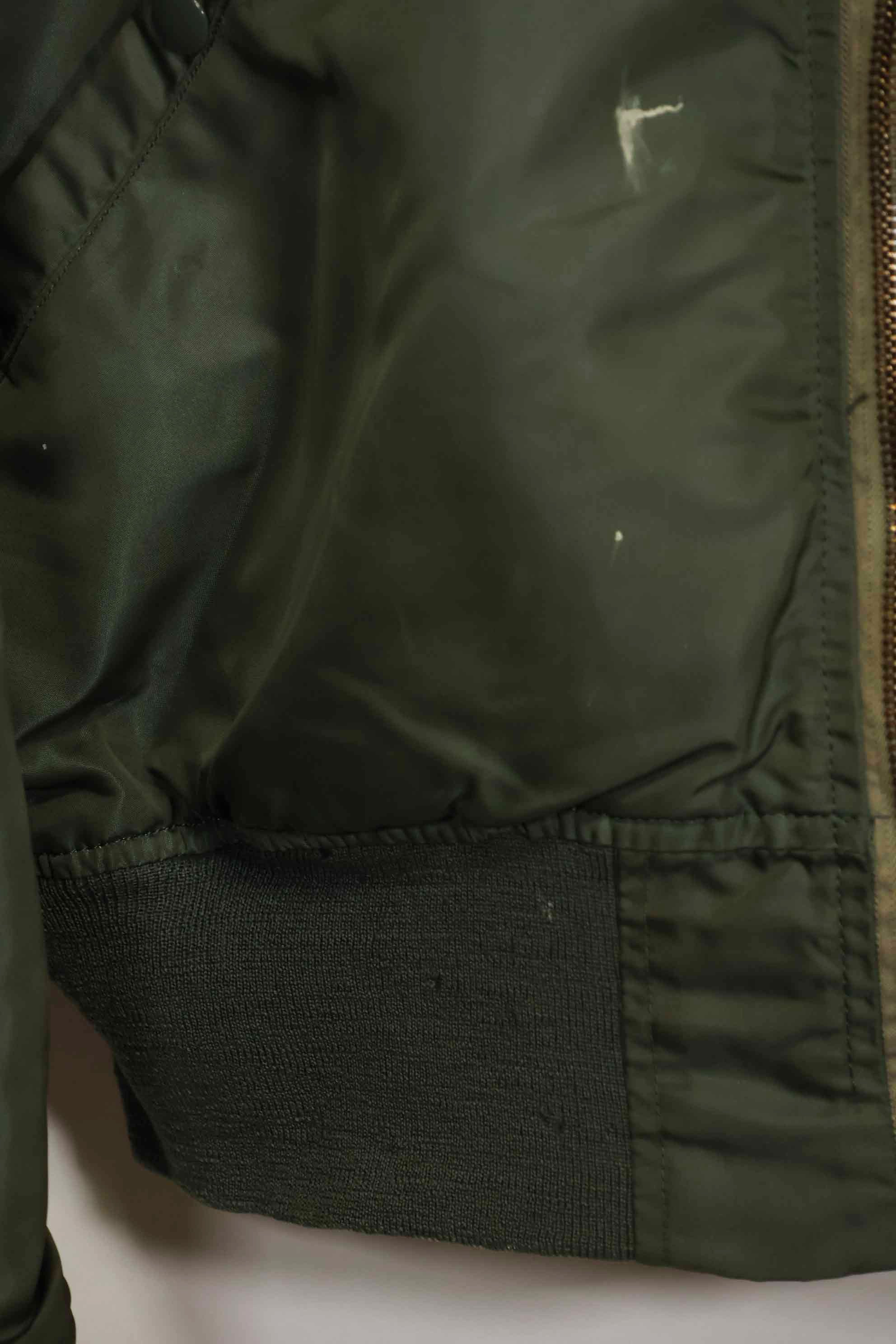 1968年契約　アメリカ空軍　L2-B ライトゾーン　フライトジャケット　Largeサイズ　中古品