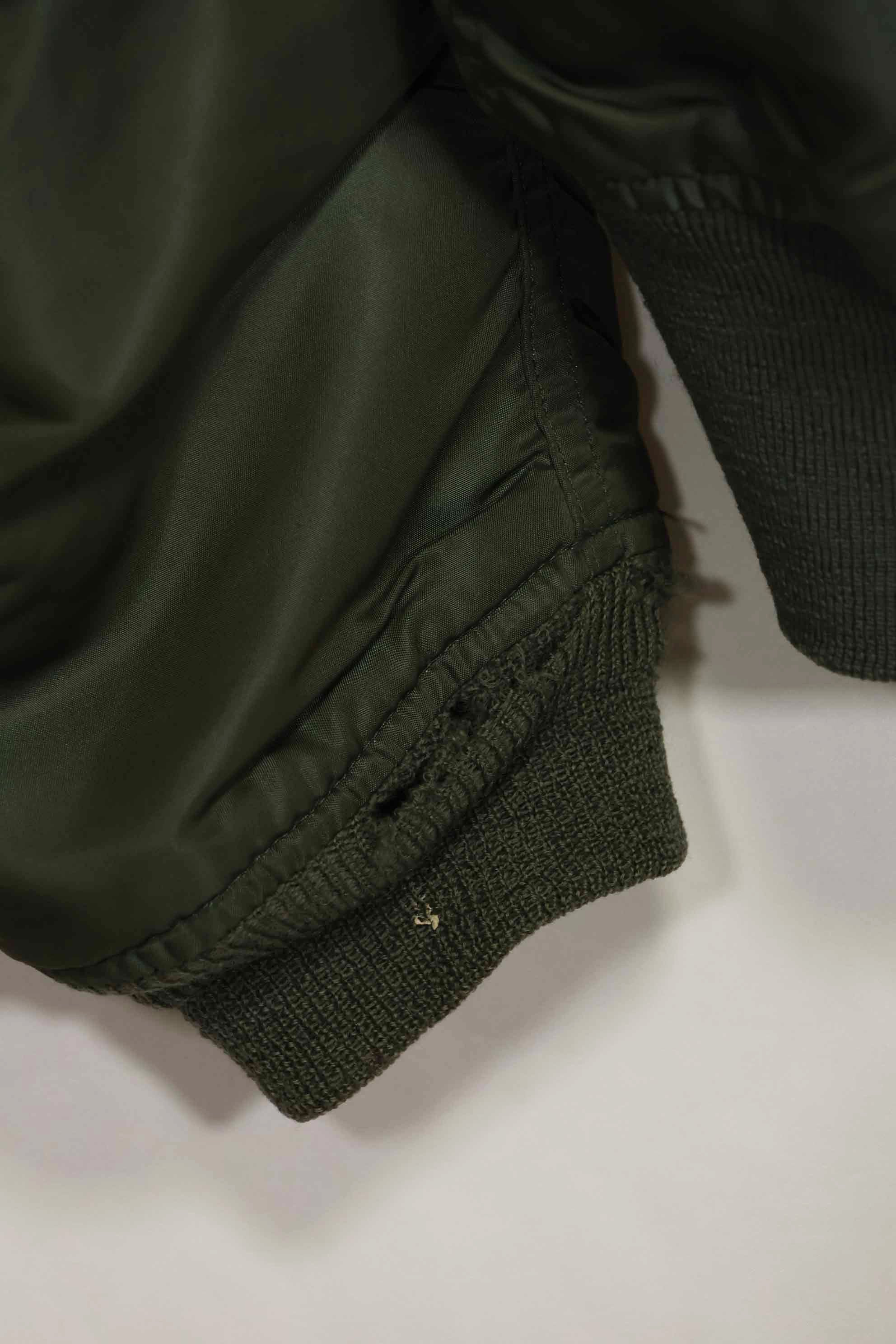 1968年契約　アメリカ空軍　L2-B ライトゾーン　フライトジャケット　Largeサイズ　中古品