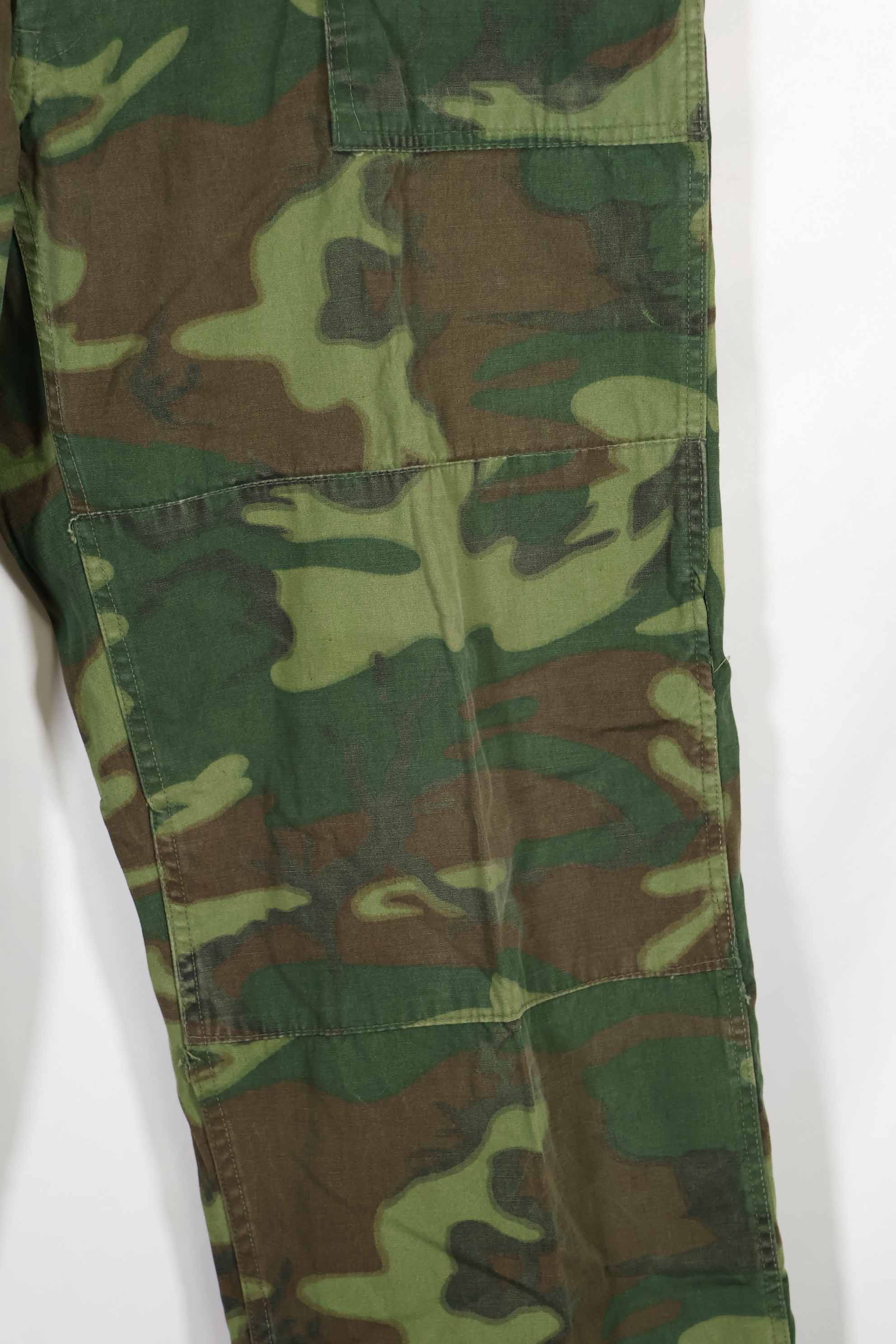 1960年代後半　ノンリップストップ生地　ERDL　ベイカーパンツ　中古品