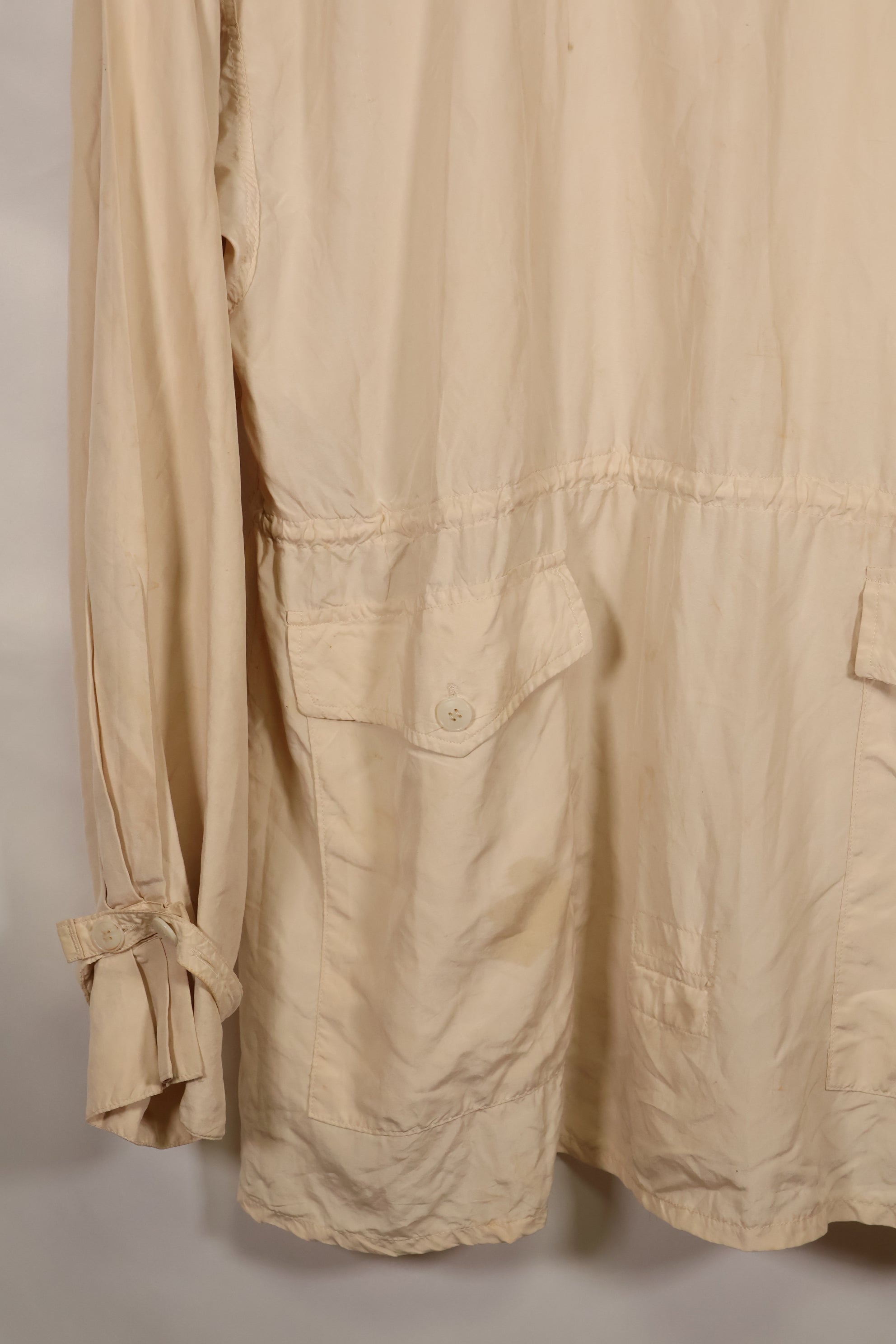 1940年代　ドイツ軍　山岳兵 アノラックパーカー　スノーカモフラージュ　状態良い　中古品