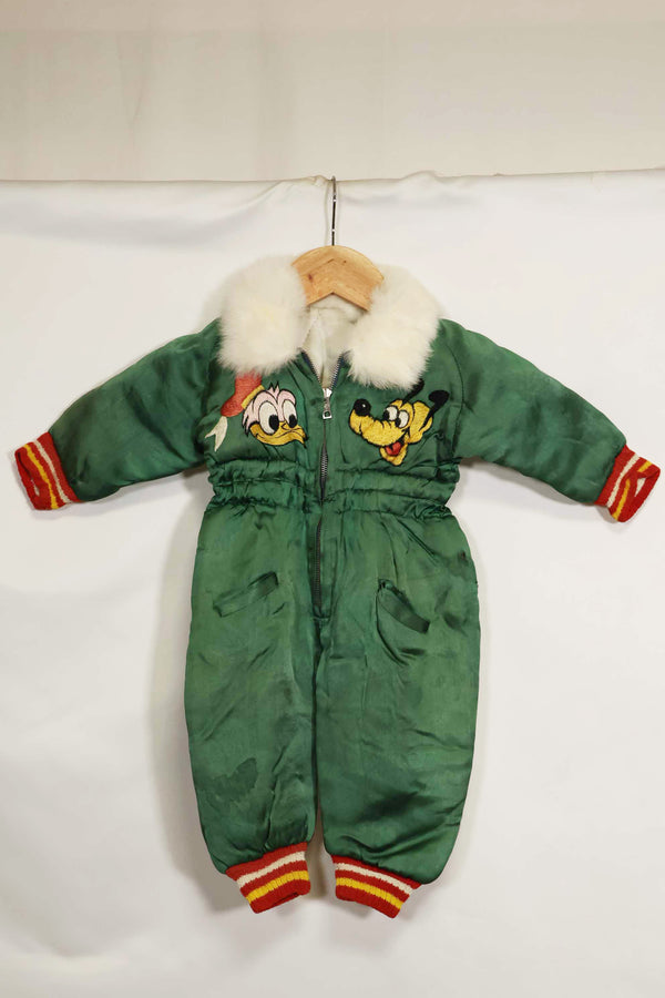 1950年代　日本製　米兵向けお土産品　子供用　フライトスーツ　虎入り　未使用品