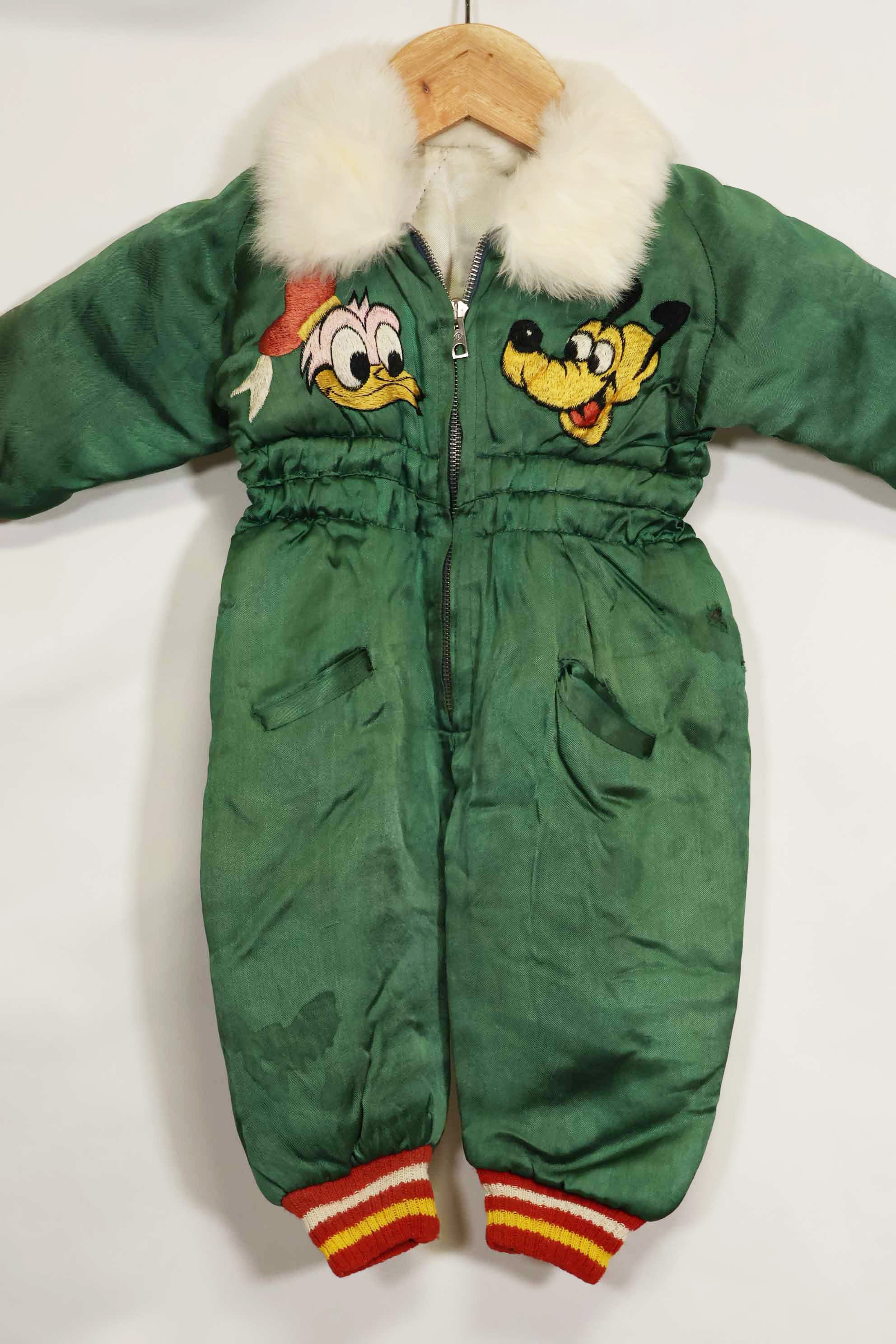 1950年代　日本製　米兵向けお土産品　子供用　フライトスーツ　虎入り　未使用品