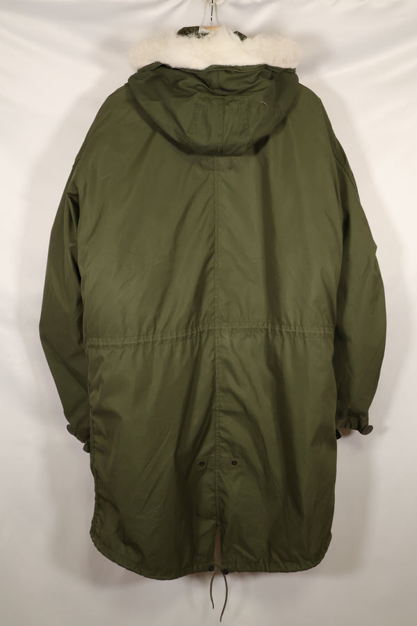 1983年契約　SMALL アメリカ軍　M65 フィールドパーカー　フィッシュテイル　状態良い　中古品