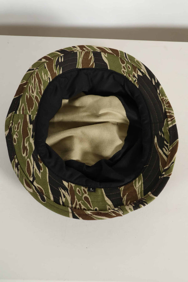 数量限定生産　MILITARIA 1911 初期ゴールドタイガー  CISOカットブーニーハット　ショートブリム改造　A