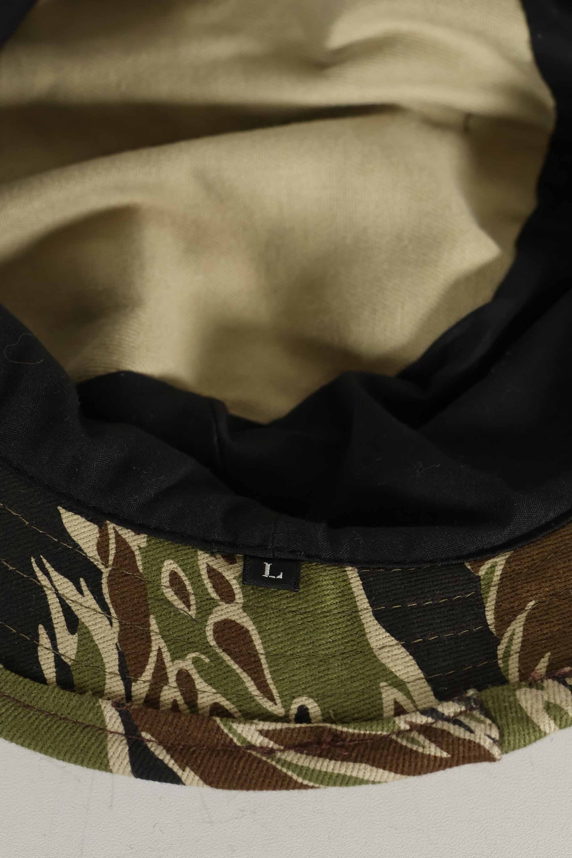 数量限定生産　MILITARIA 1911 初期ゴールドタイガー  CISOカットブーニーハット　ショートブリム改造　A