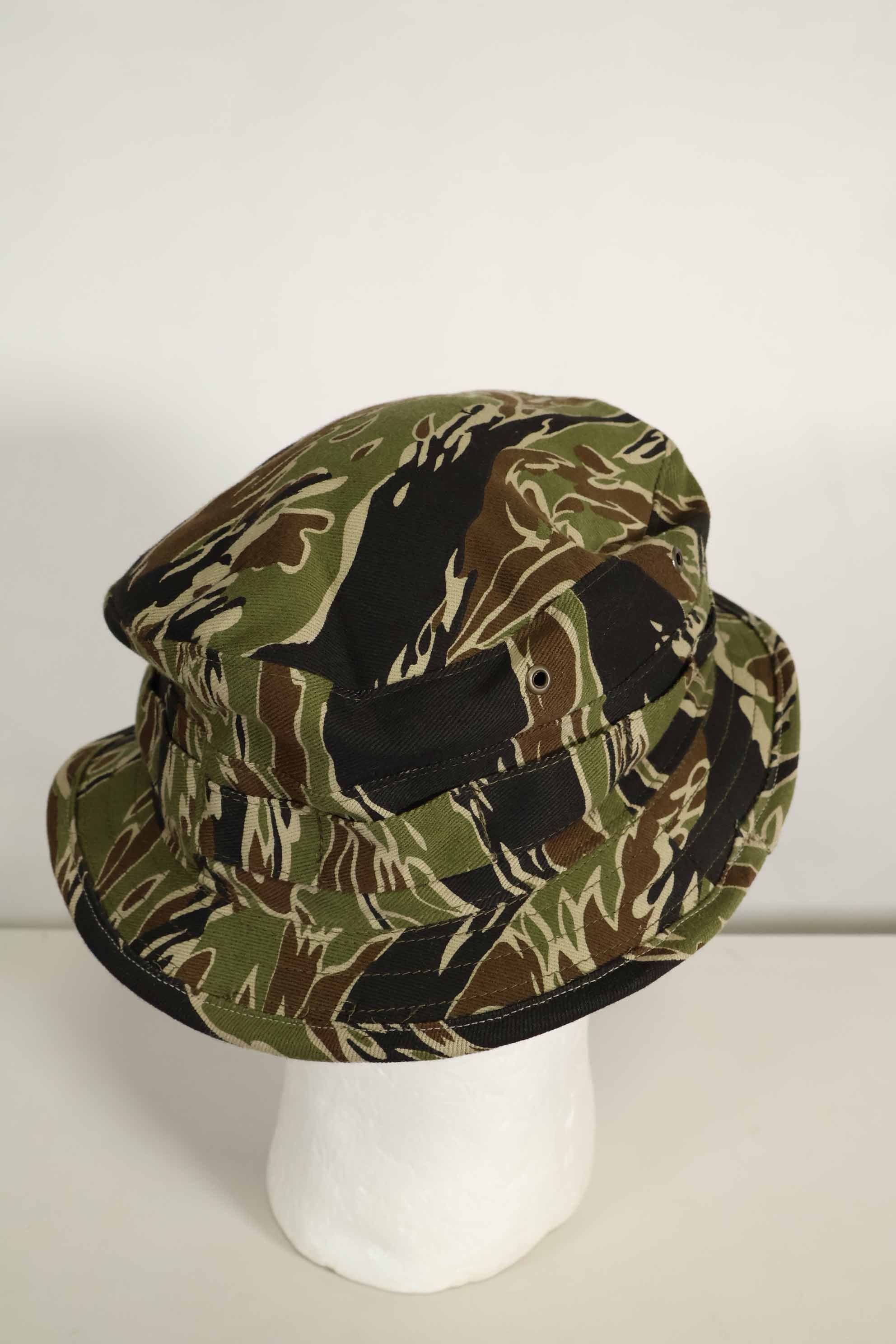 数量限定生産　MILITARIA 1911 初期ゴールドタイガー  CISOカットブーニーハット　ショートブリム改造　B