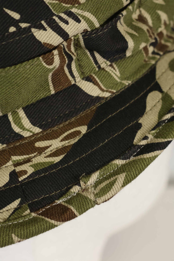 数量限定生産　MILITARIA 1911 初期ゴールドタイガー  CISOカットブーニーハット　ショートブリム改造　B