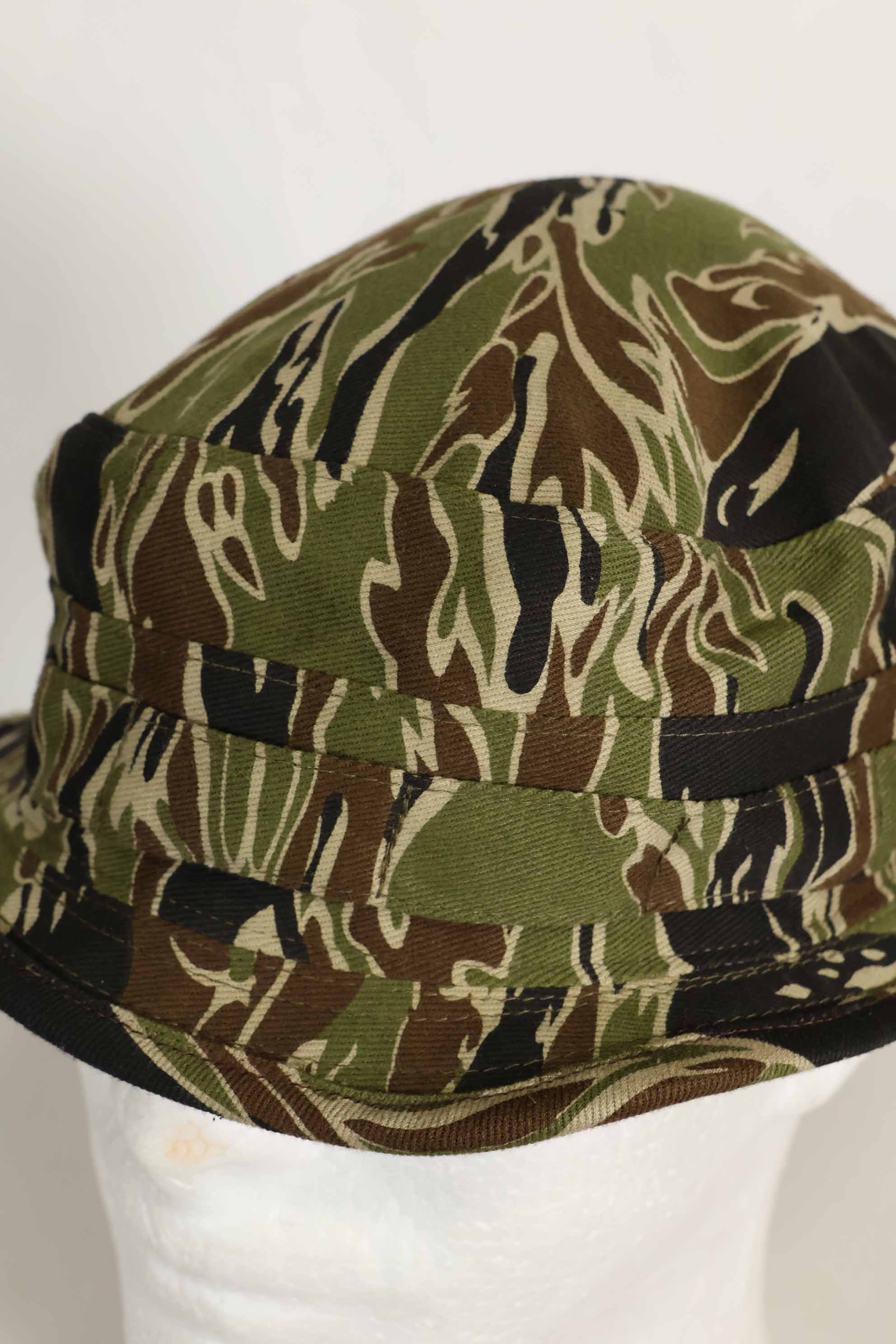 数量限定生産　MILITARIA 1911 初期ゴールドタイガー  CISOカットブーニーハット　ショートブリム改造　C