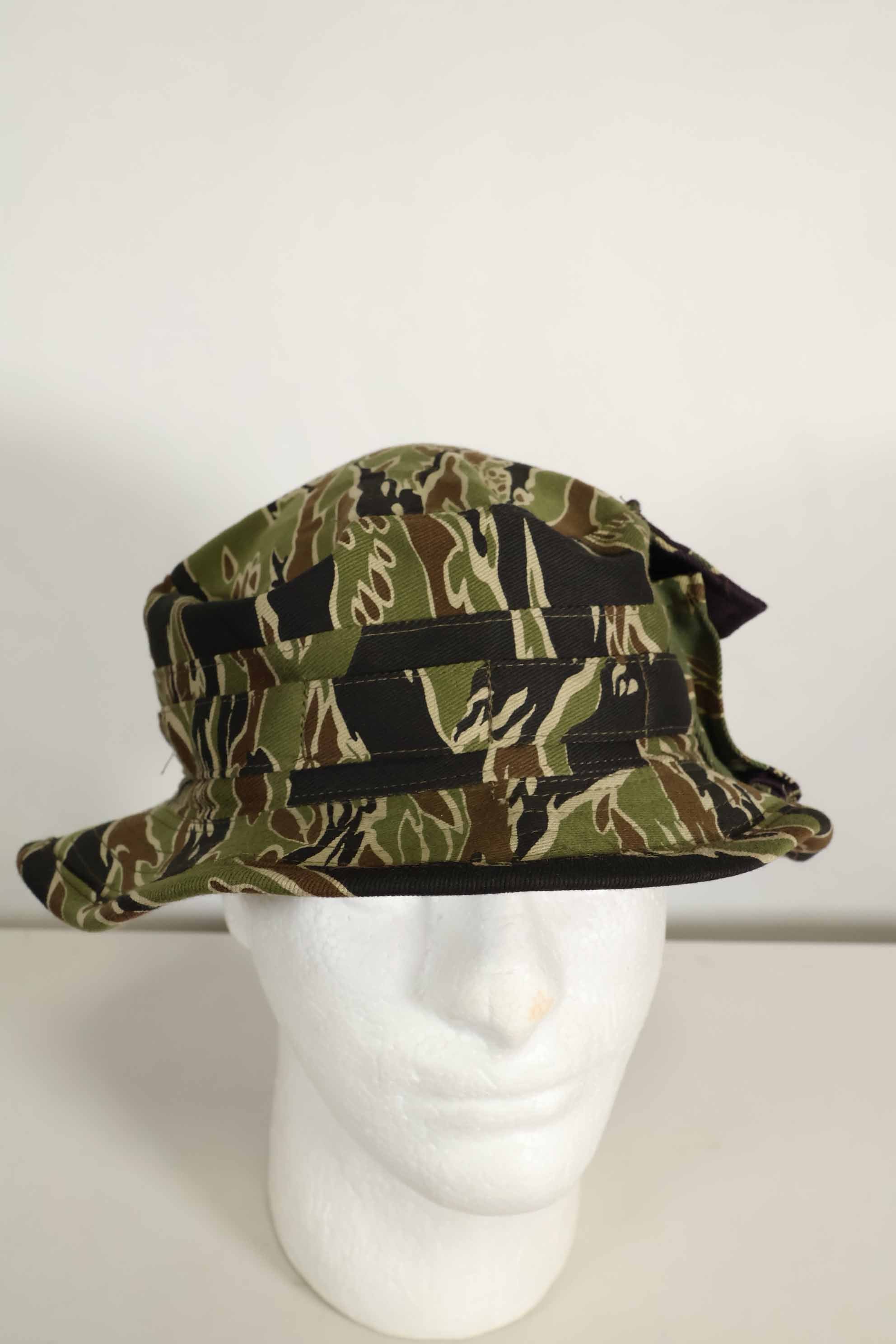 数量限定生産　MILITARIA 1911 初期ゴールドタイガー  CISOカットブーニーハット　ショートブリム改造　ポケット付　D