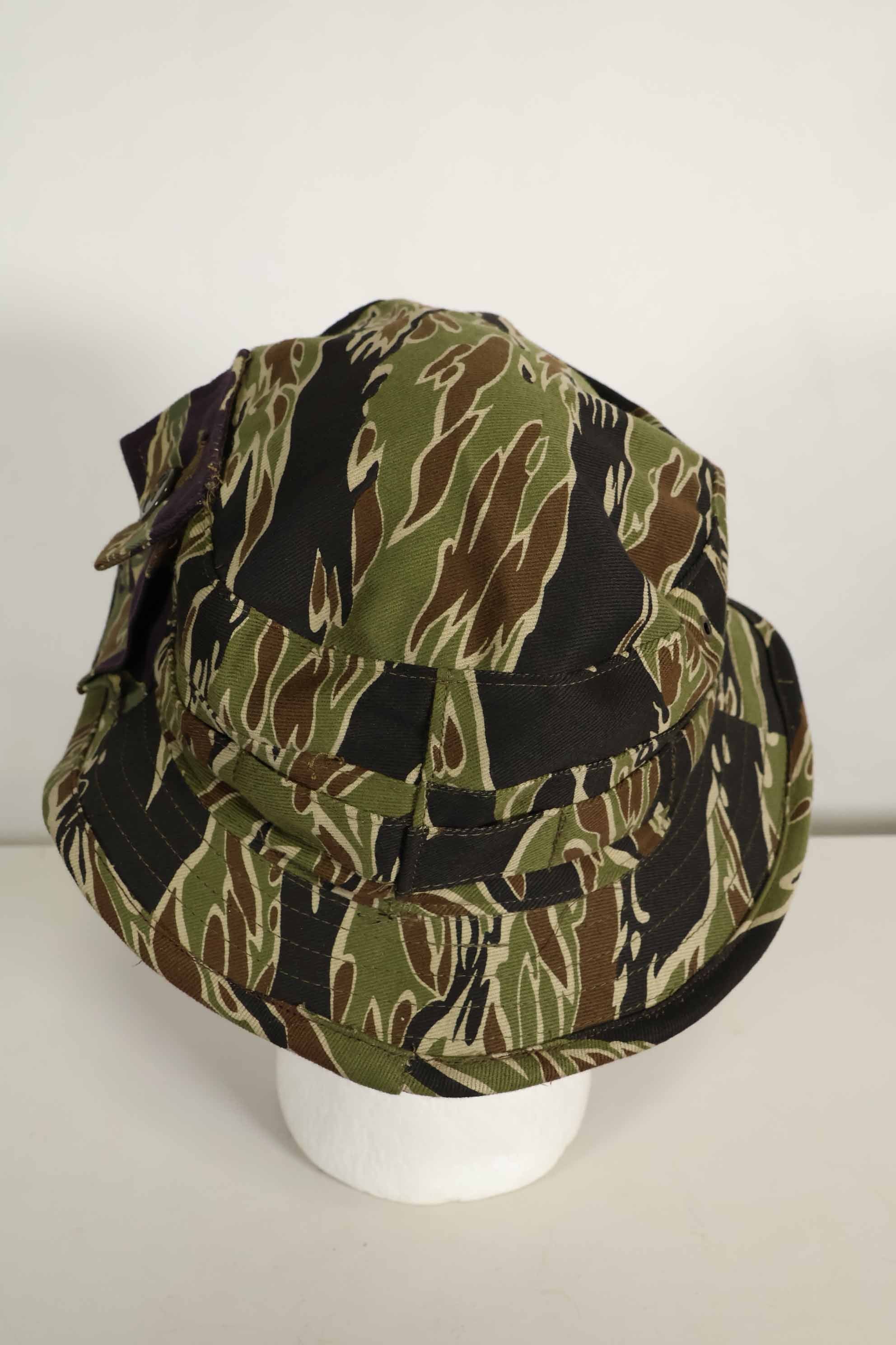 数量限定生産　MILITARIA 1911 初期ゴールドタイガー  CISOカットブーニーハット　ショートブリム改造　ポケット付　D