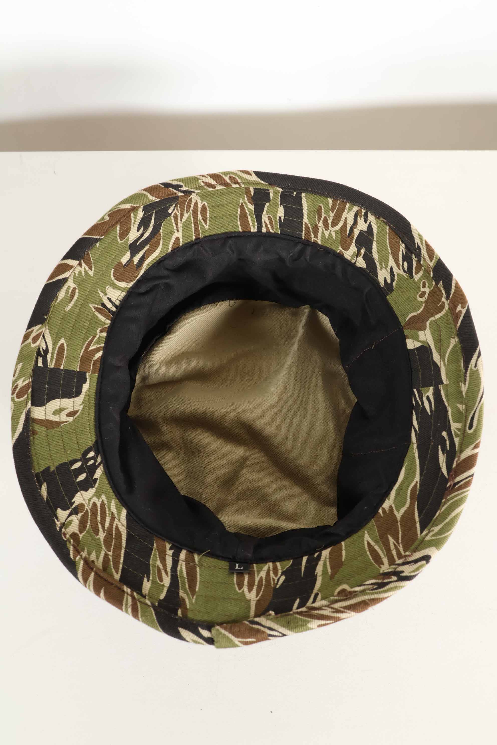 数量限定生産　MILITARIA 1911 初期ゴールドタイガー  CISOカットブーニーハット　ショートブリム改造　ポケット付　D