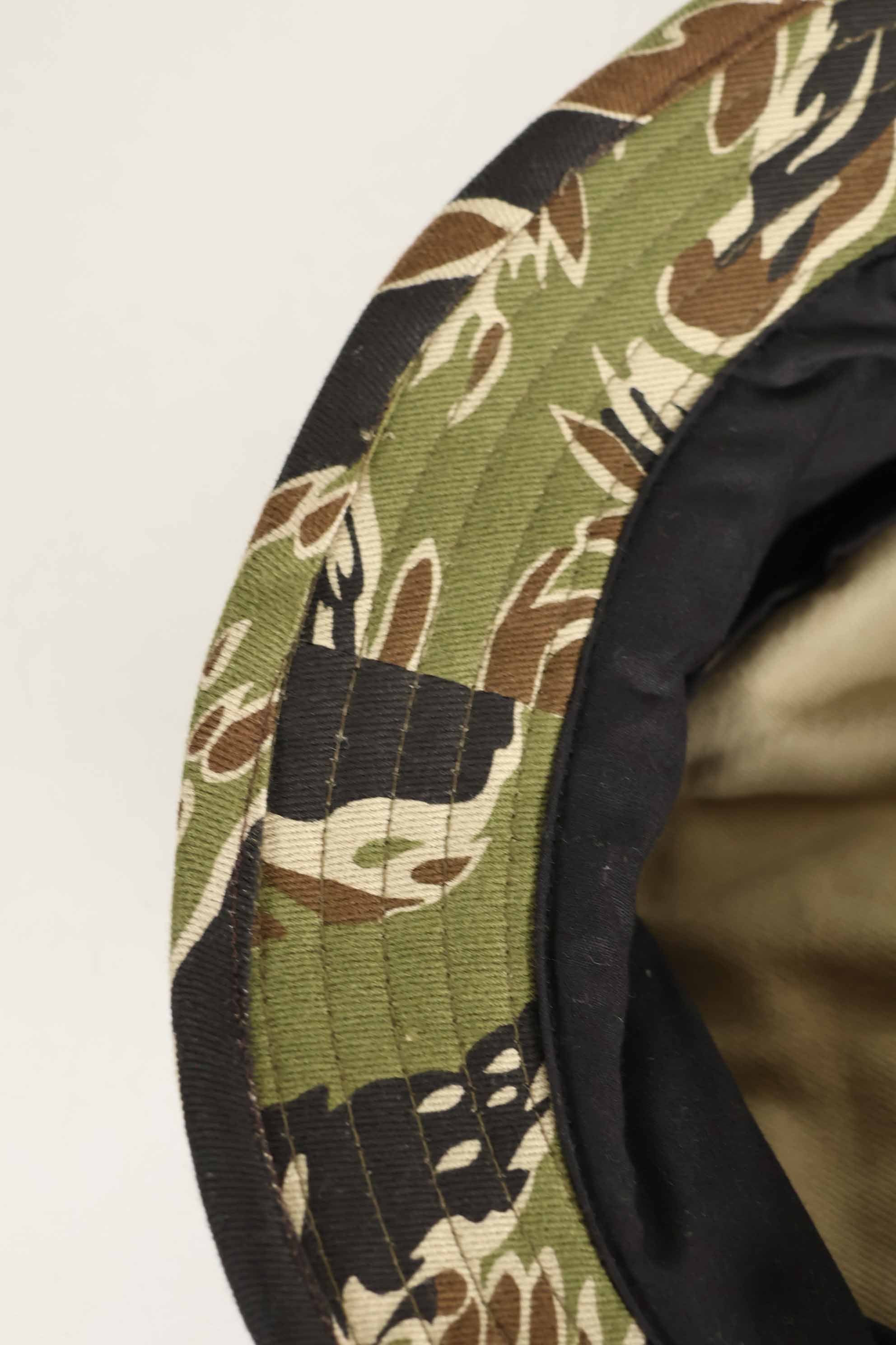 数量限定生産　MILITARIA 1911 初期ゴールドタイガー  CISOカットブーニーハット　ショートブリム改造　ポケット付　D