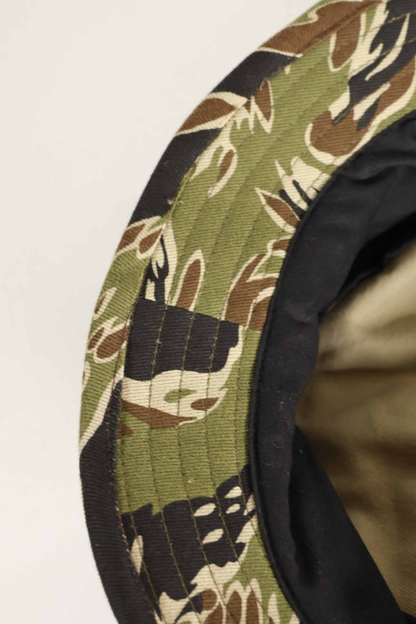 数量限定生産　MILITARIA 1911 初期ゴールドタイガー  CISOカットブーニーハット　ショートブリム改造　ポケット付　D