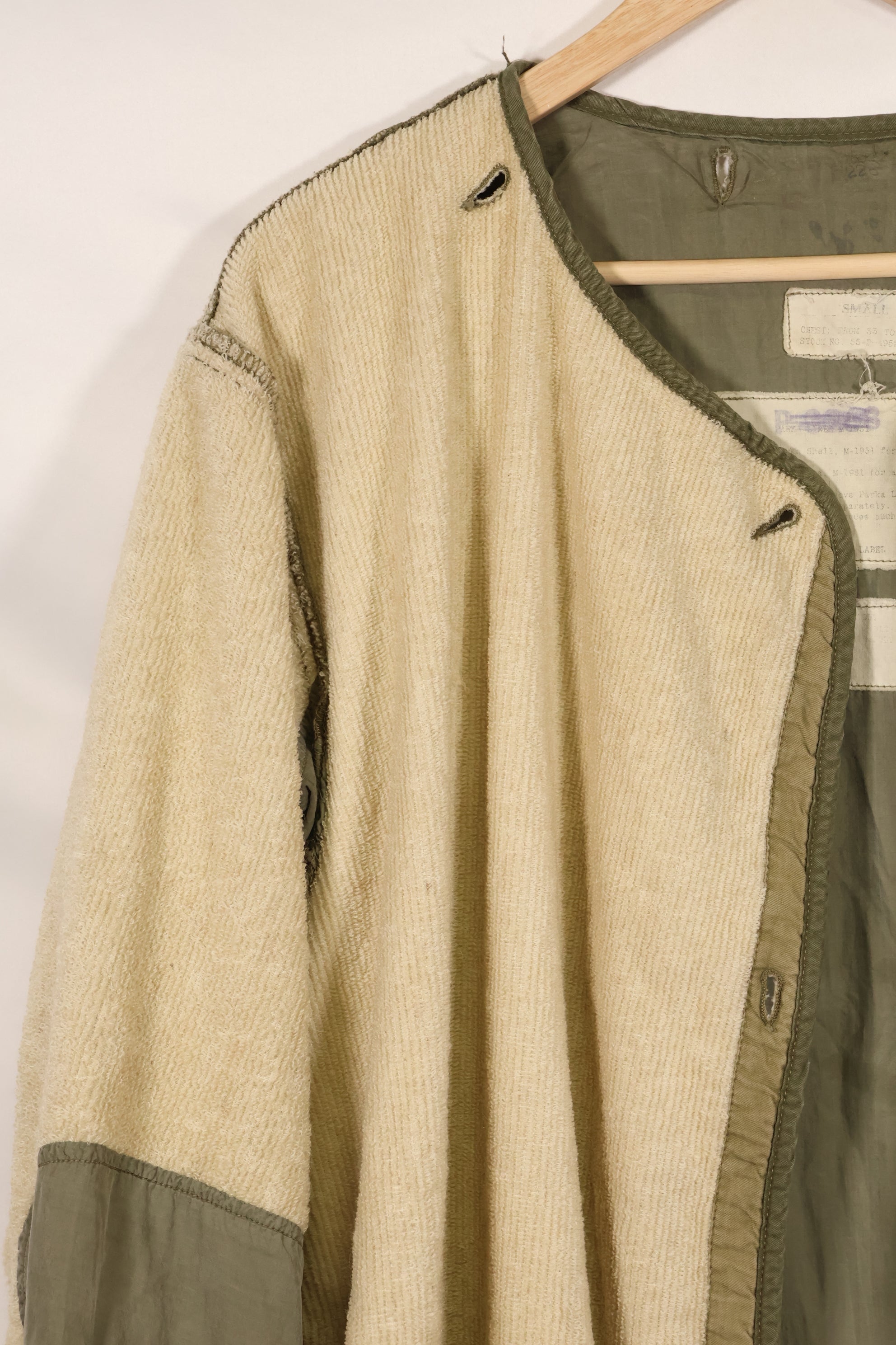 1950年代　SMALL M51 フィールドパーカー　パイルライナー　中古品