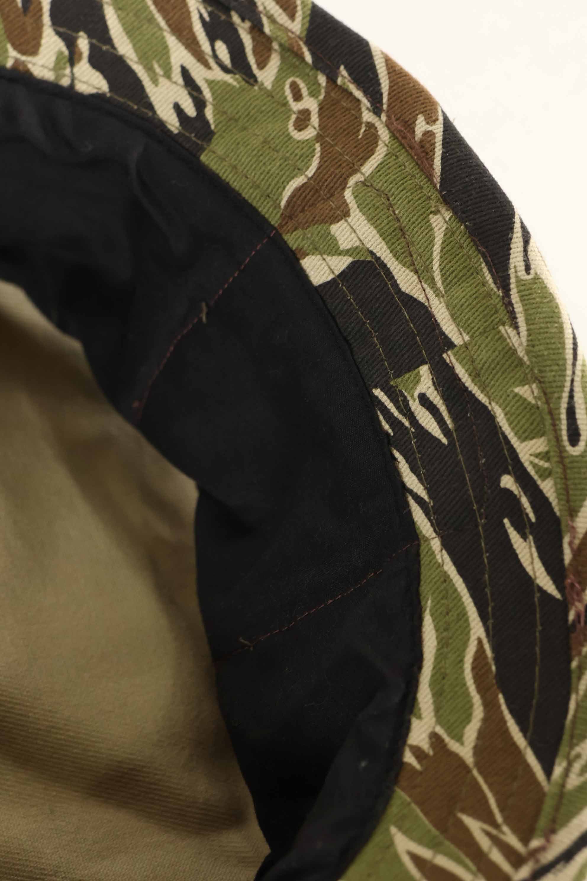 数量限定生産　MILITARIA 1911 初期ゴールドタイガー  CISOカットブーニーハット　ショートブリム改造　ポケット付　D