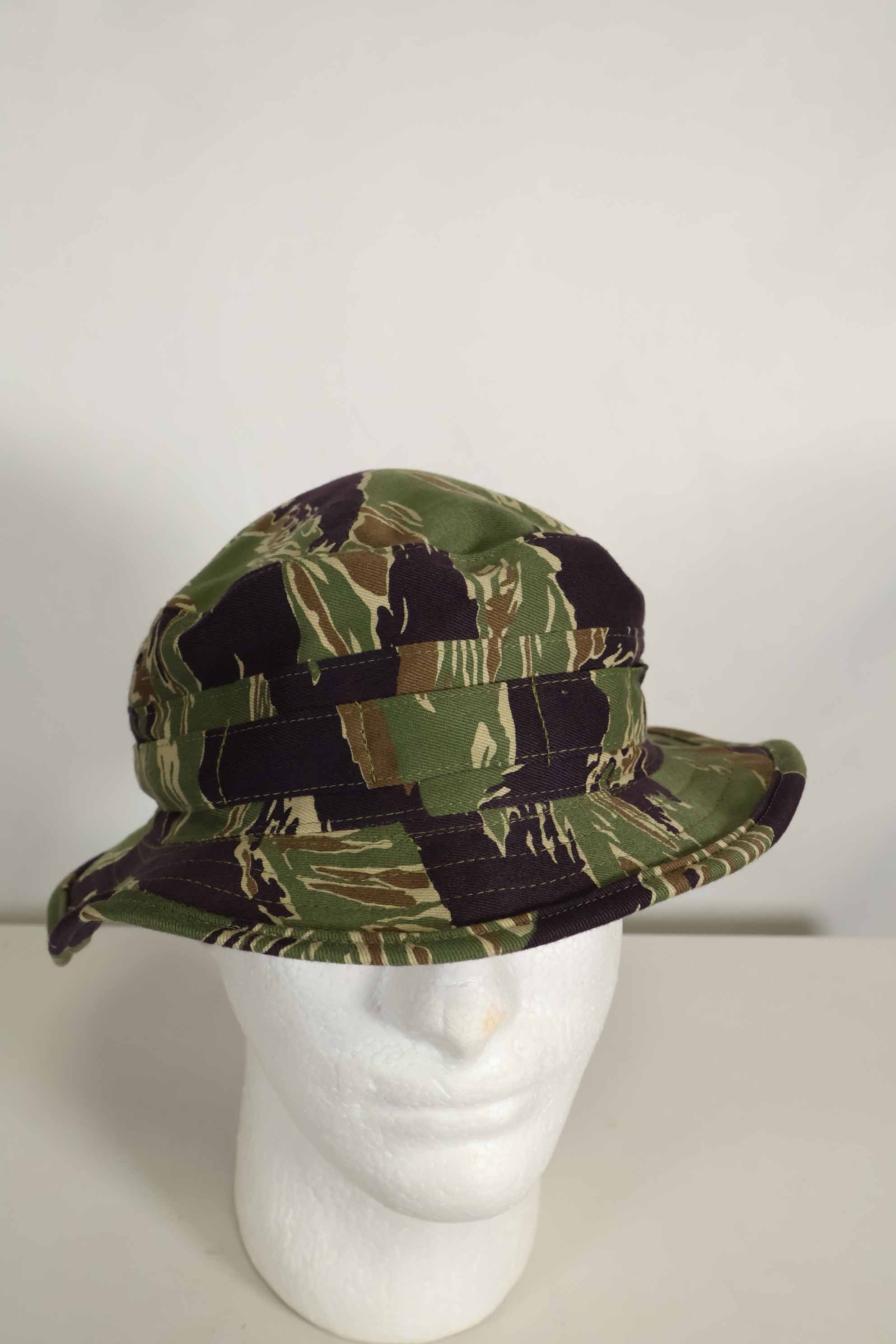 数量限定生産　MILITARIA 1911 沖縄タイガー  CISOカットブーニーハット　ショートブリム改造　A