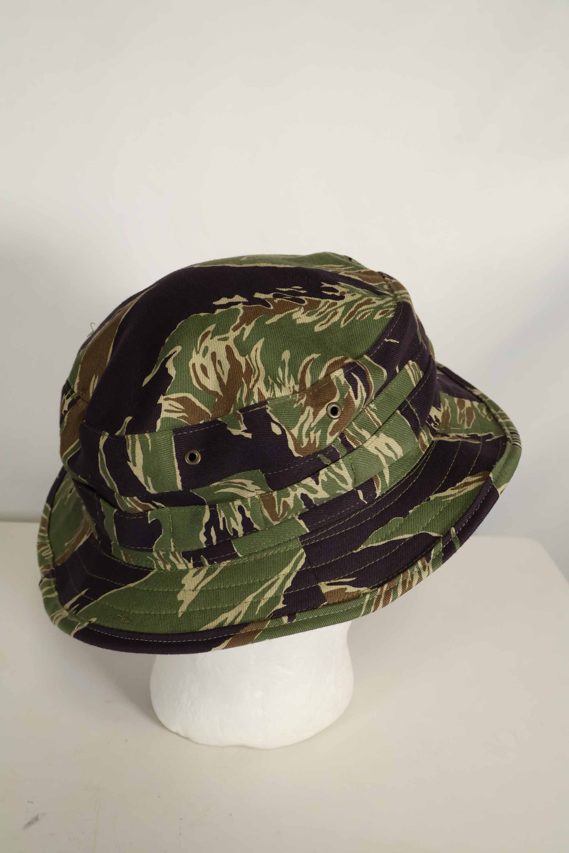 数量限定生産　MILITARIA 1911 沖縄タイガー  CISOカットブーニーハット　ショートブリム改造　A