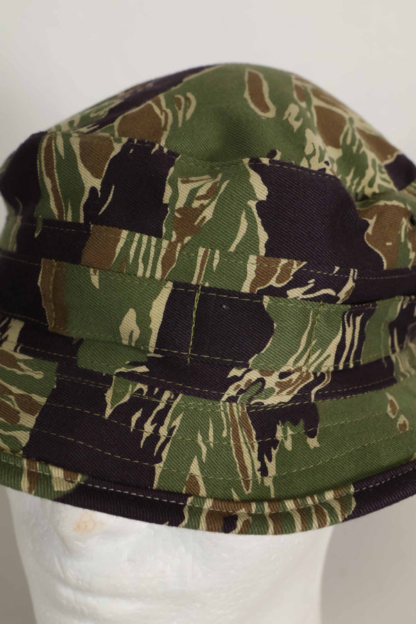 数量限定生産　MILITARIA 1911 沖縄タイガー  CISOカットブーニーハット　ショートブリム改造　A
