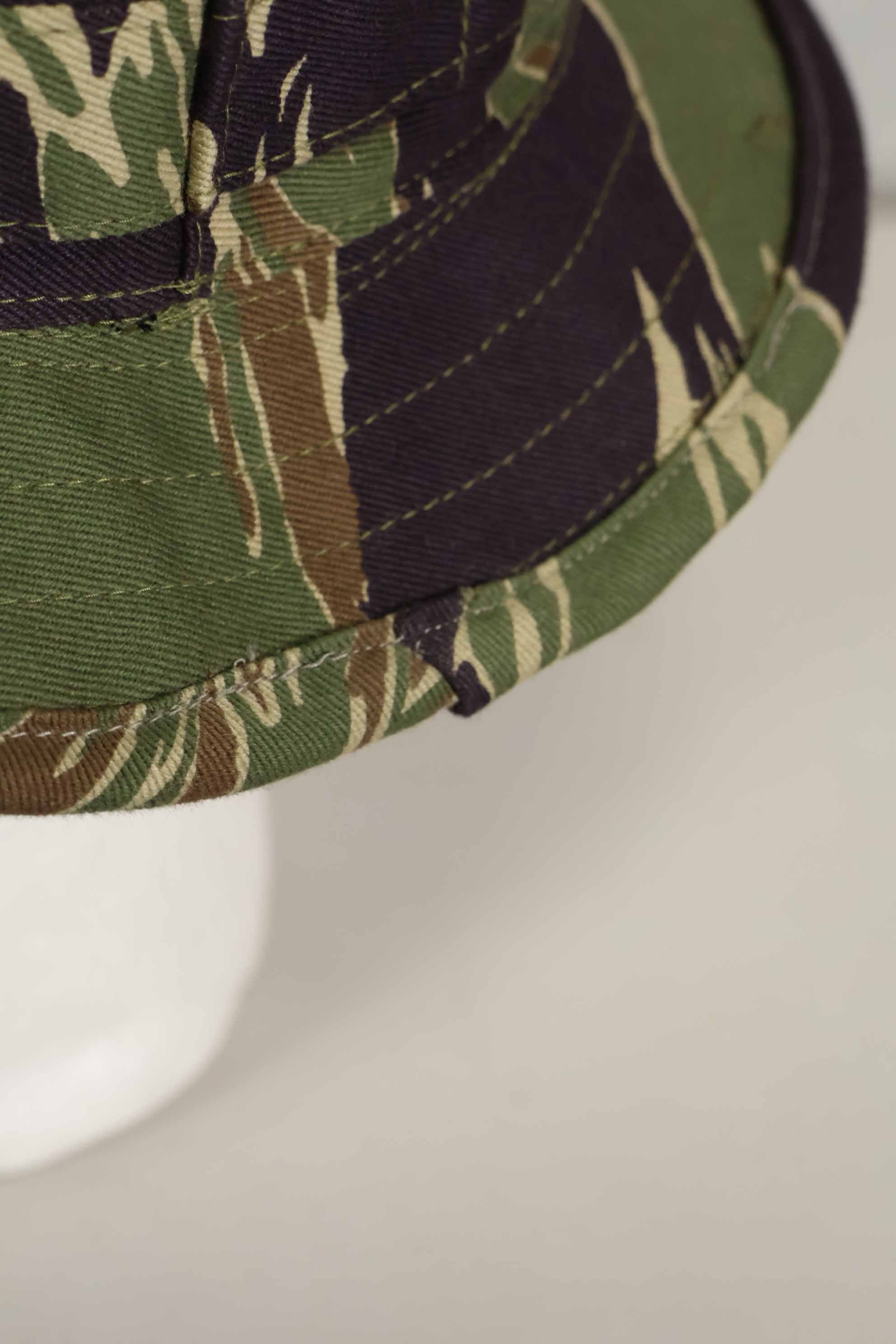 数量限定生産　MILITARIA 1911 沖縄タイガー  CISOカットブーニーハット　ショートブリム改造　A