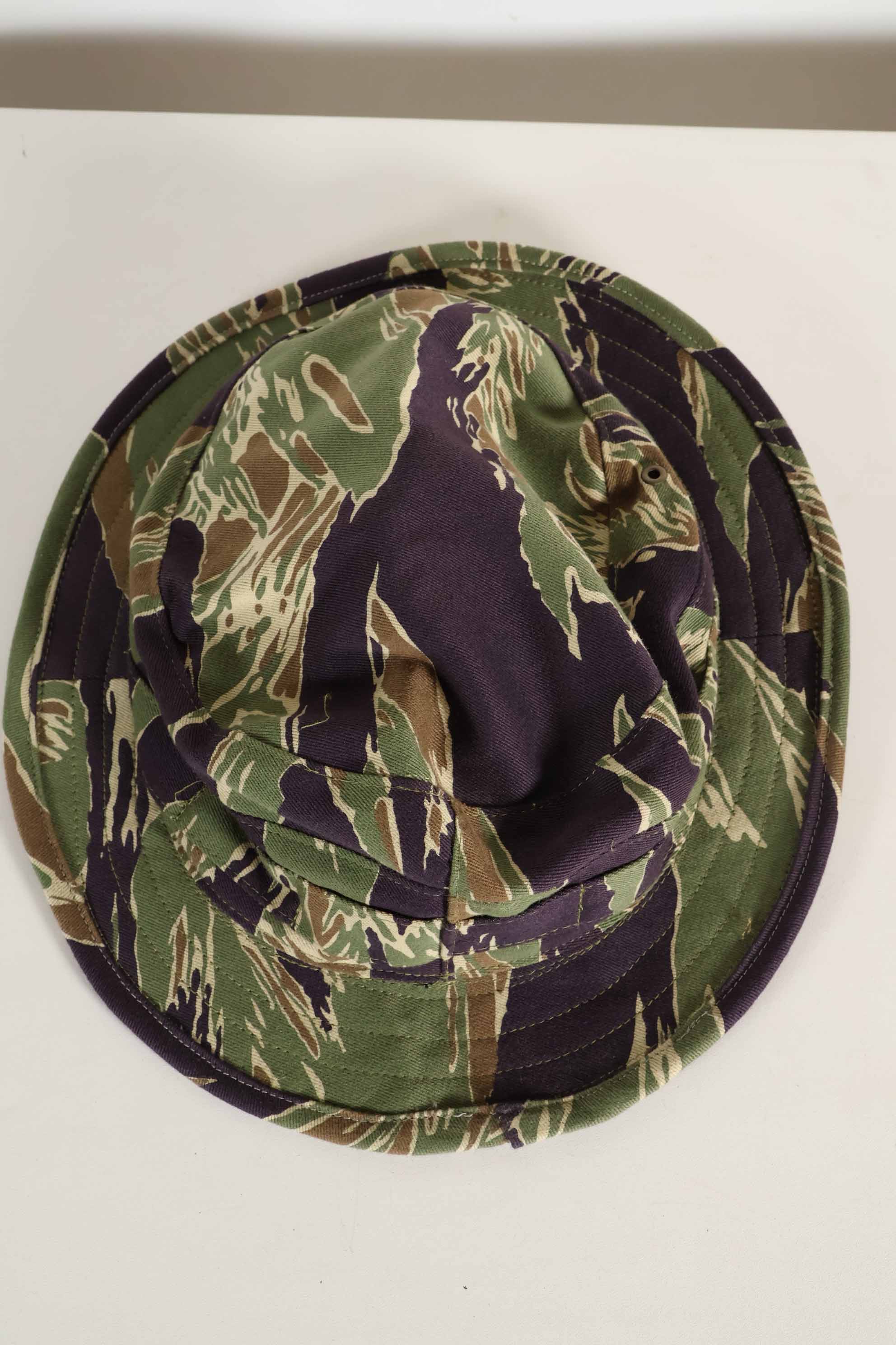 数量限定生産　MILITARIA 1911 沖縄タイガー  CISOカットブーニーハット　ショートブリム改造　A