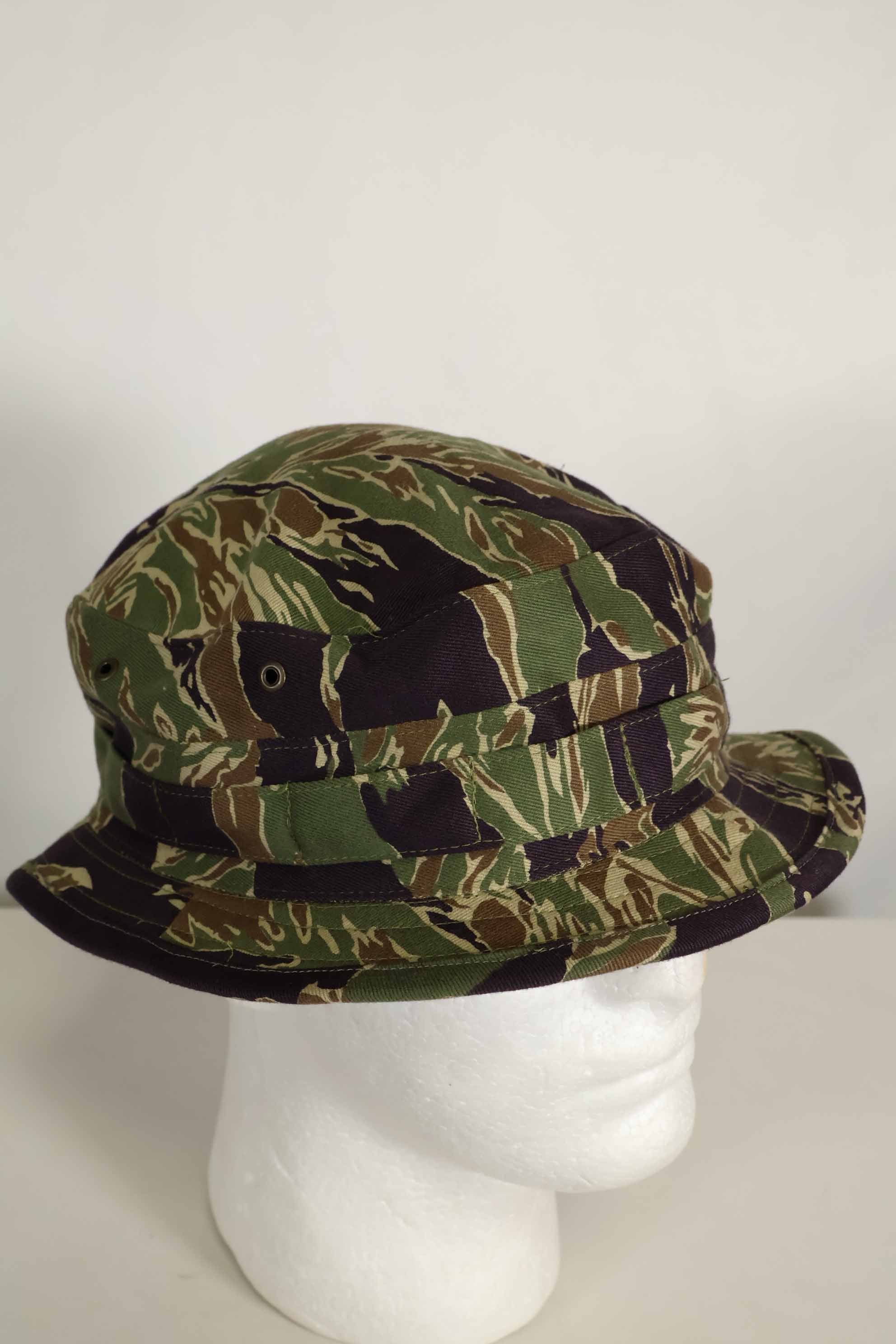 数量限定生産　MILITARIA 1911 沖縄タイガー  CISOカットブーニーハット　ショートブリム改造 ポケット付　B