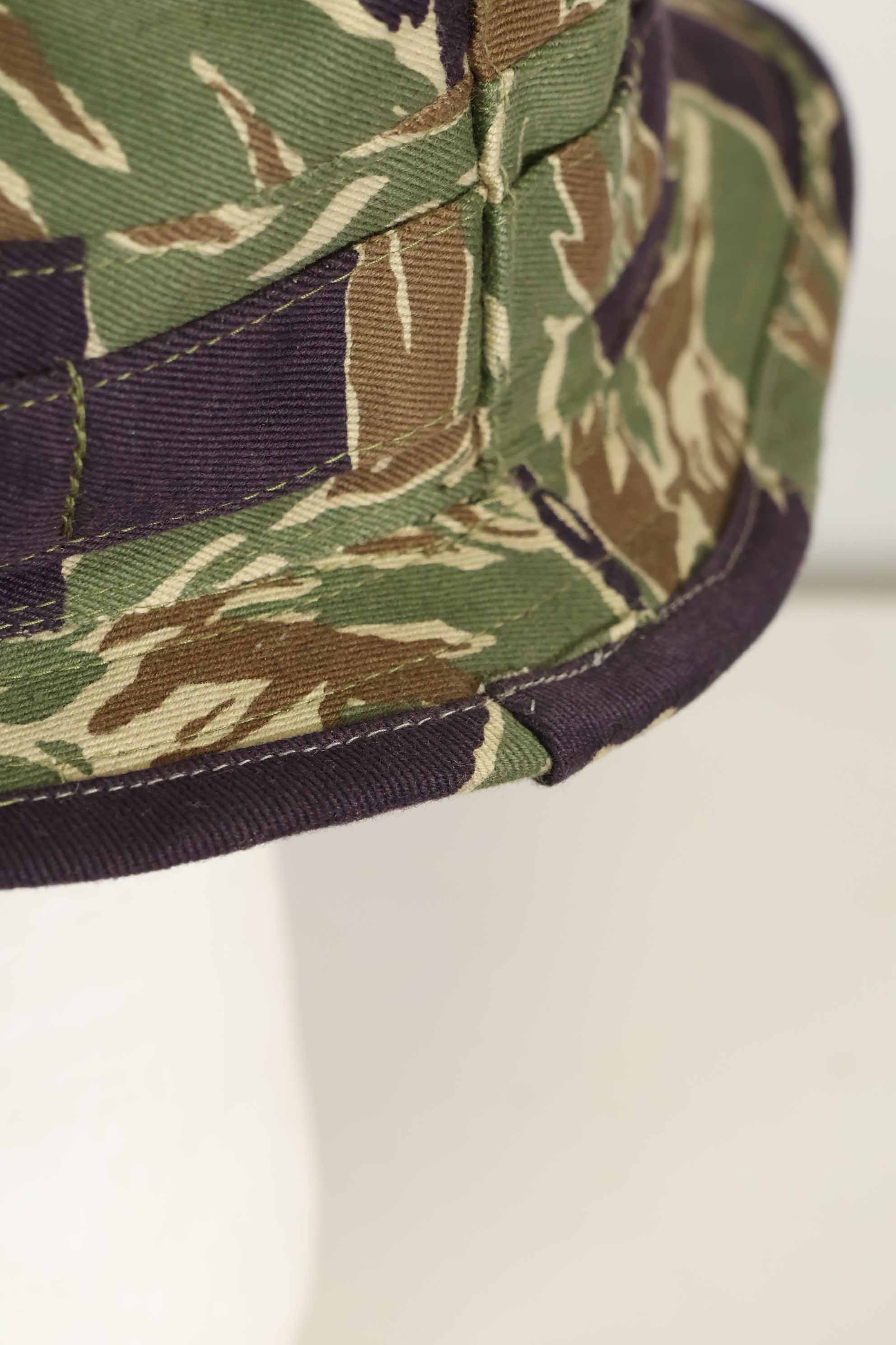 数量限定生産　MILITARIA 1911 沖縄タイガー  CISOカットブーニーハット　ショートブリム改造 ポケット付　B