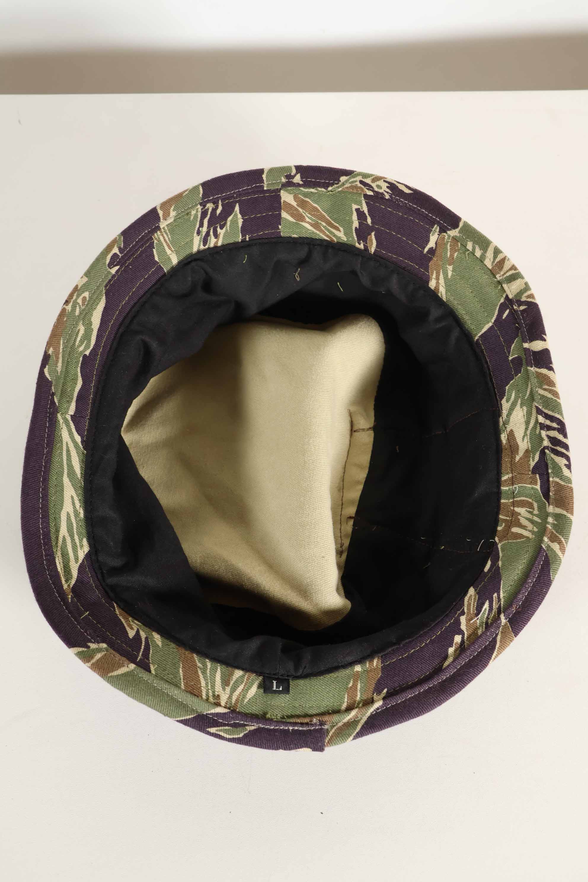 数量限定生産　MILITARIA 1911 沖縄タイガー  CISOカットブーニーハット　ショートブリム改造 ポケット付　B