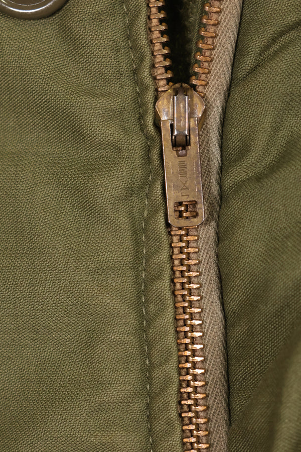 1972年契約　サイズ M　アメリカ海軍　A-2 デッキジャケット　コールドウェザー　中古品