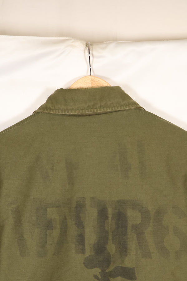 1972年契約　サイズ M　アメリカ海軍　A-2 デッキジャケット　コールドウェザー　中古品