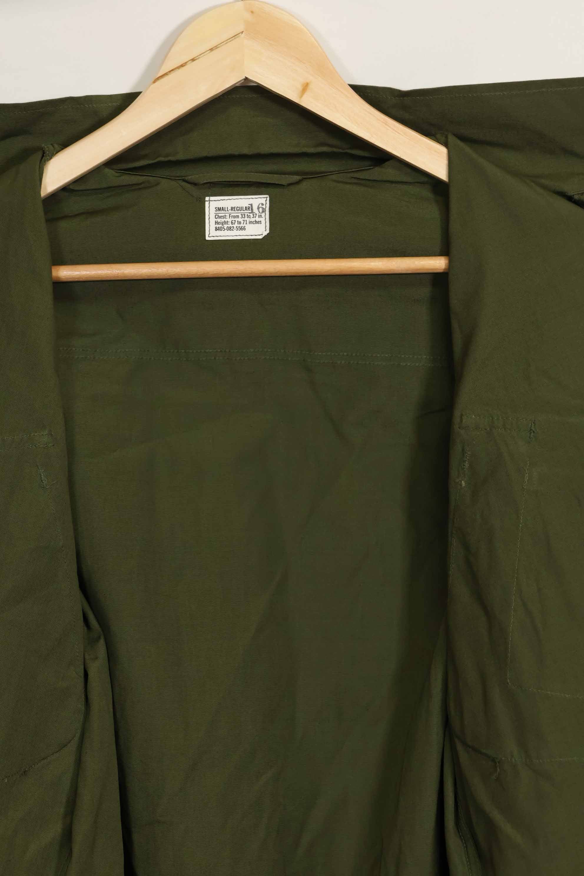 推定1966年〜67年契約　デッドストック　3rd Model ジャングルファティーグ　ジャケット　S-R　未使用品