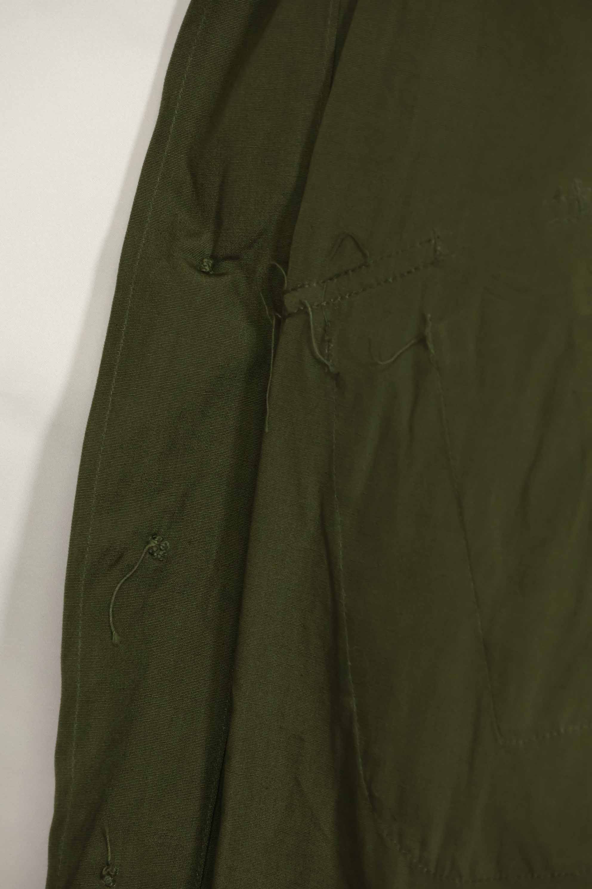 推定1966年〜67年契約　デッドストック　3rd Model ジャングルファティーグ　ジャケット　S-R　未使用品