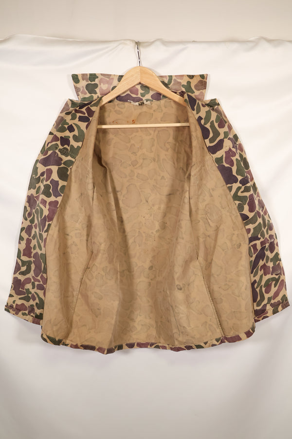 1960年代前半　退色あり　推定A-L　CIDG　ベオガム迷彩　Asian カット　シャツ