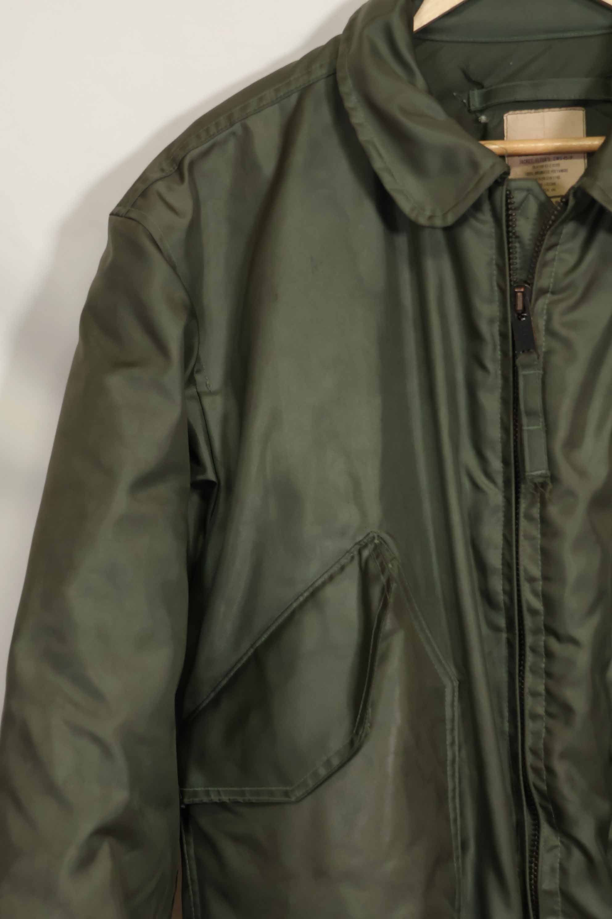 1992年契約　アメリカ海軍　空軍　CWU-45P　フライトジャケット　X-LARGE　中古品