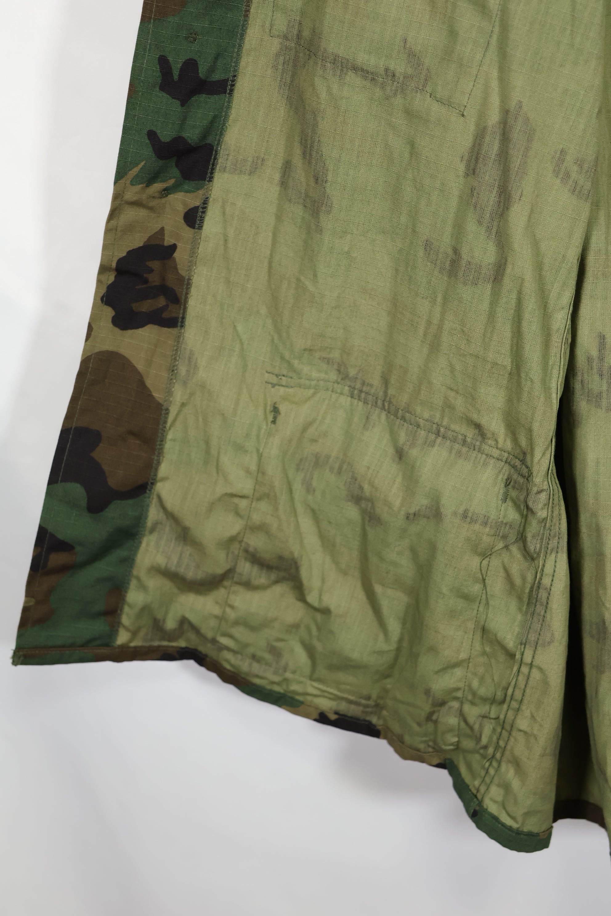 デッドストック　1981年製　LCリーフ　ERDL迷彩　ジャケット　M-L 大きめサイズ