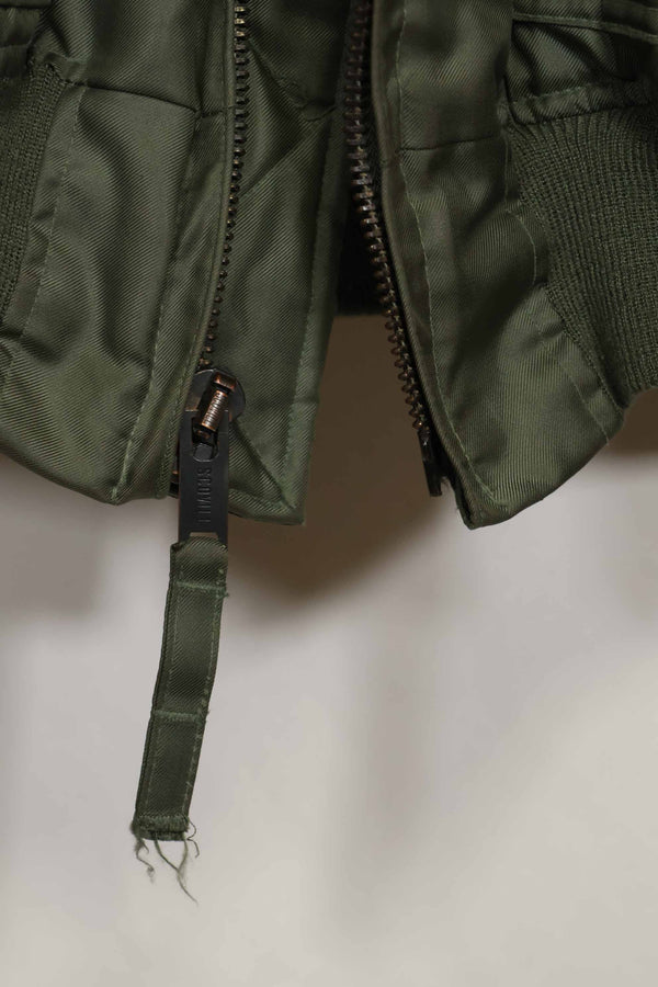 1992年契約　アメリカ海軍　空軍　CWU-45P　フライトジャケット　X-LARGE　中古品