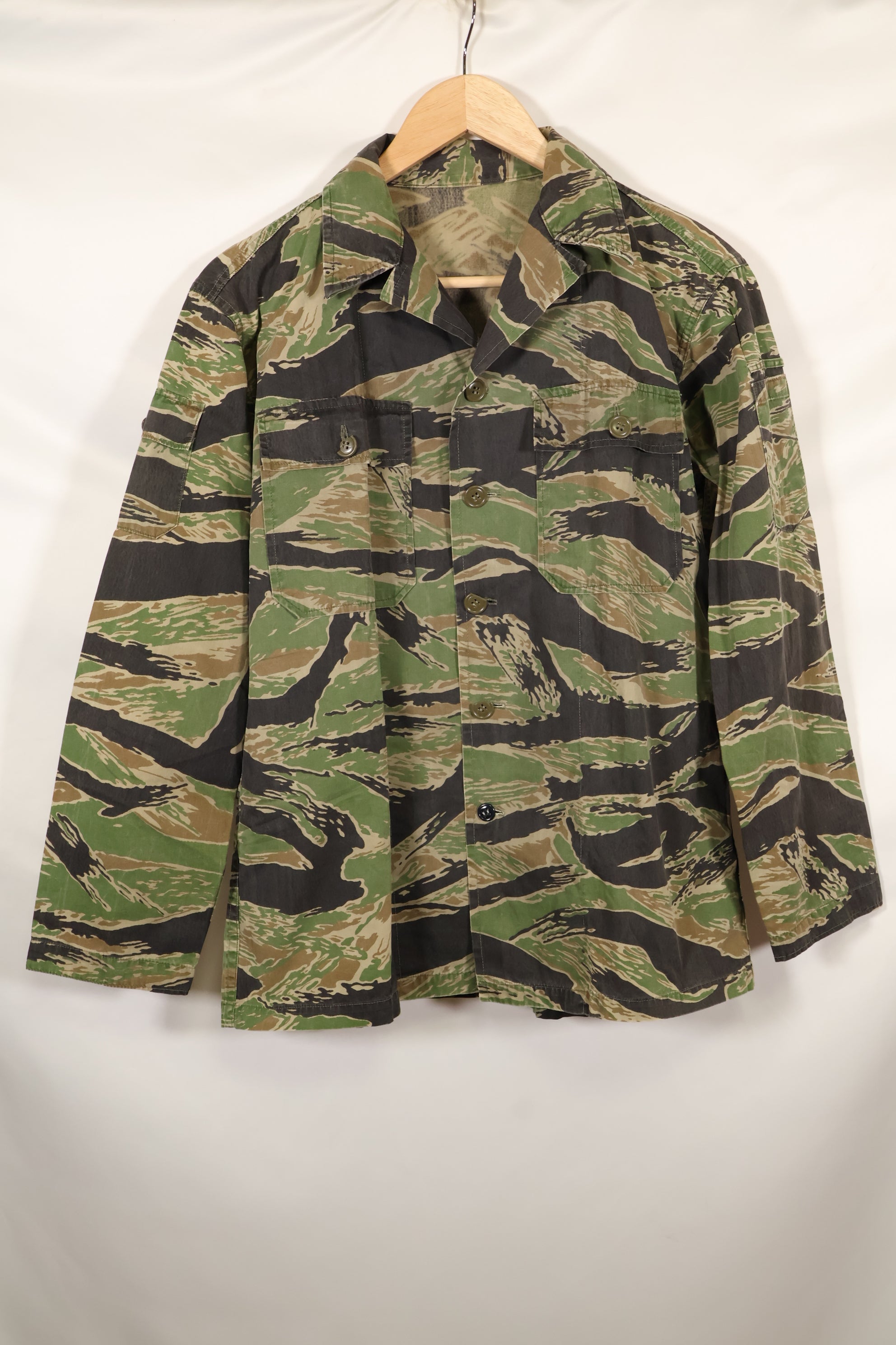 1950年代後半〜1960年代　薄生地　レア品　VNMC 1st Model タイガーストライプ　シャツ　状態良い