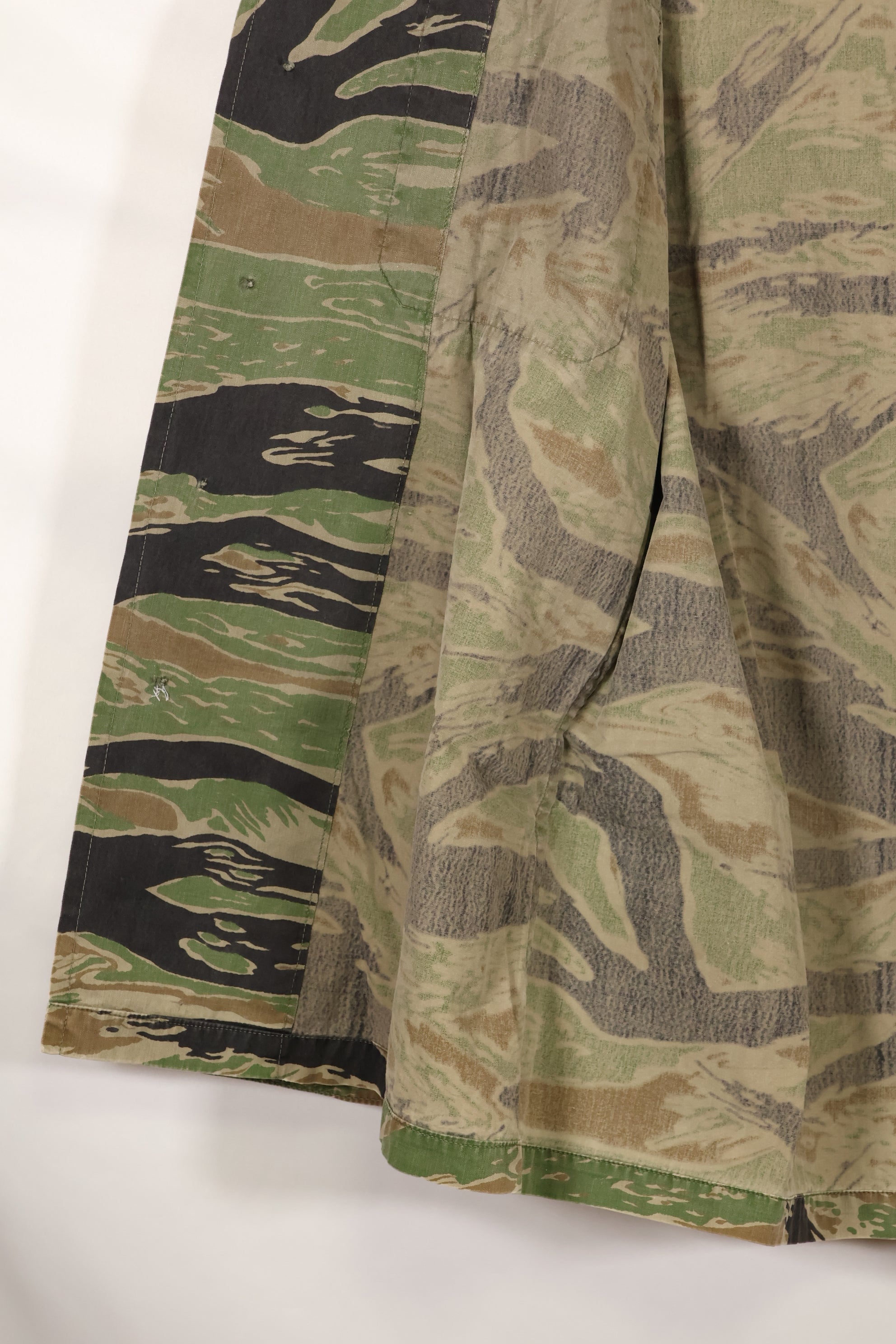 1950年代後半〜1960年代　薄生地　レア品　VNMC 1st Model タイガーストライプ　シャツ　状態良い