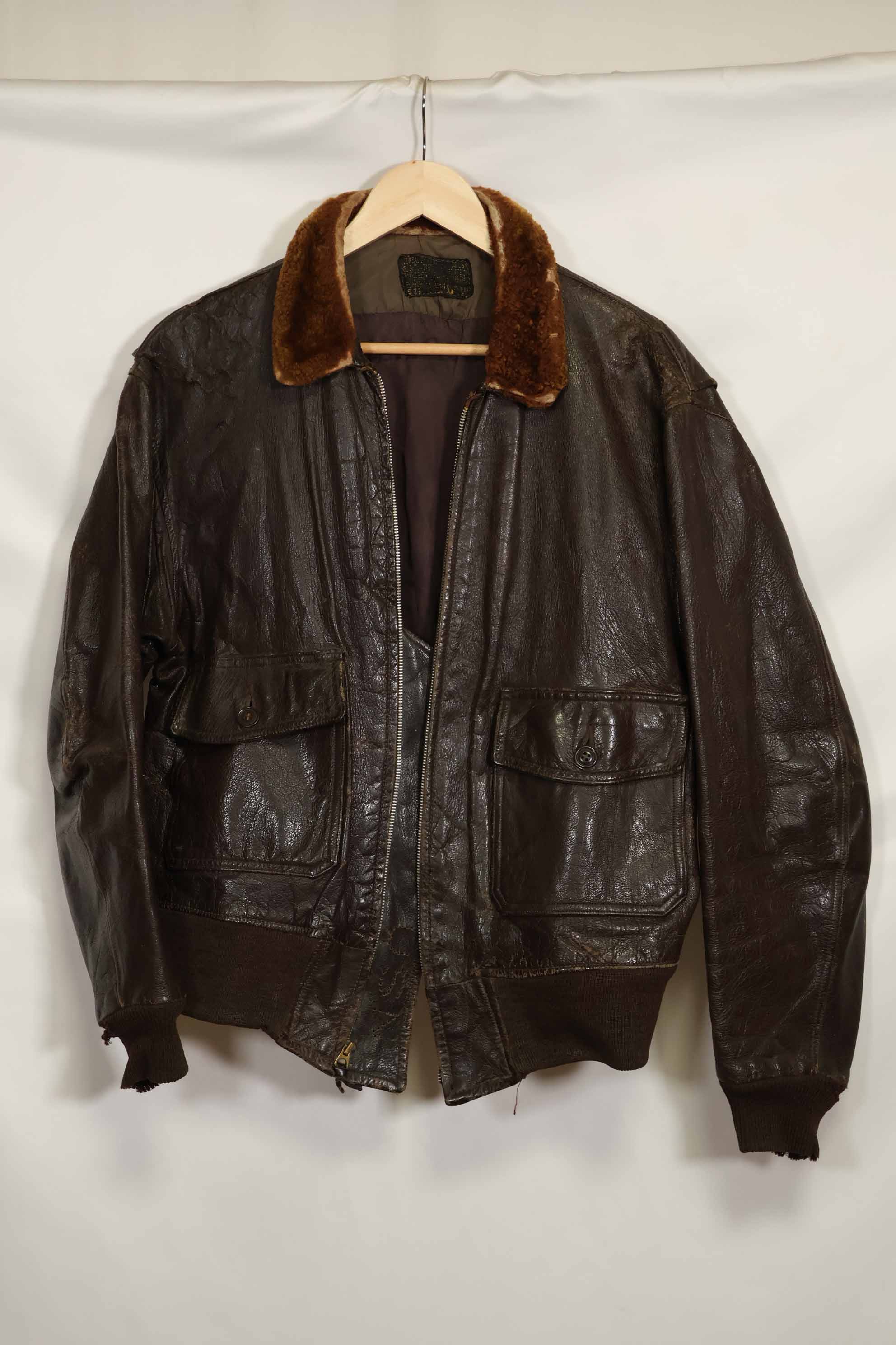 1950年代〜60年代ロット　アメリカ海軍　G-1　フライトジャケット　中古品