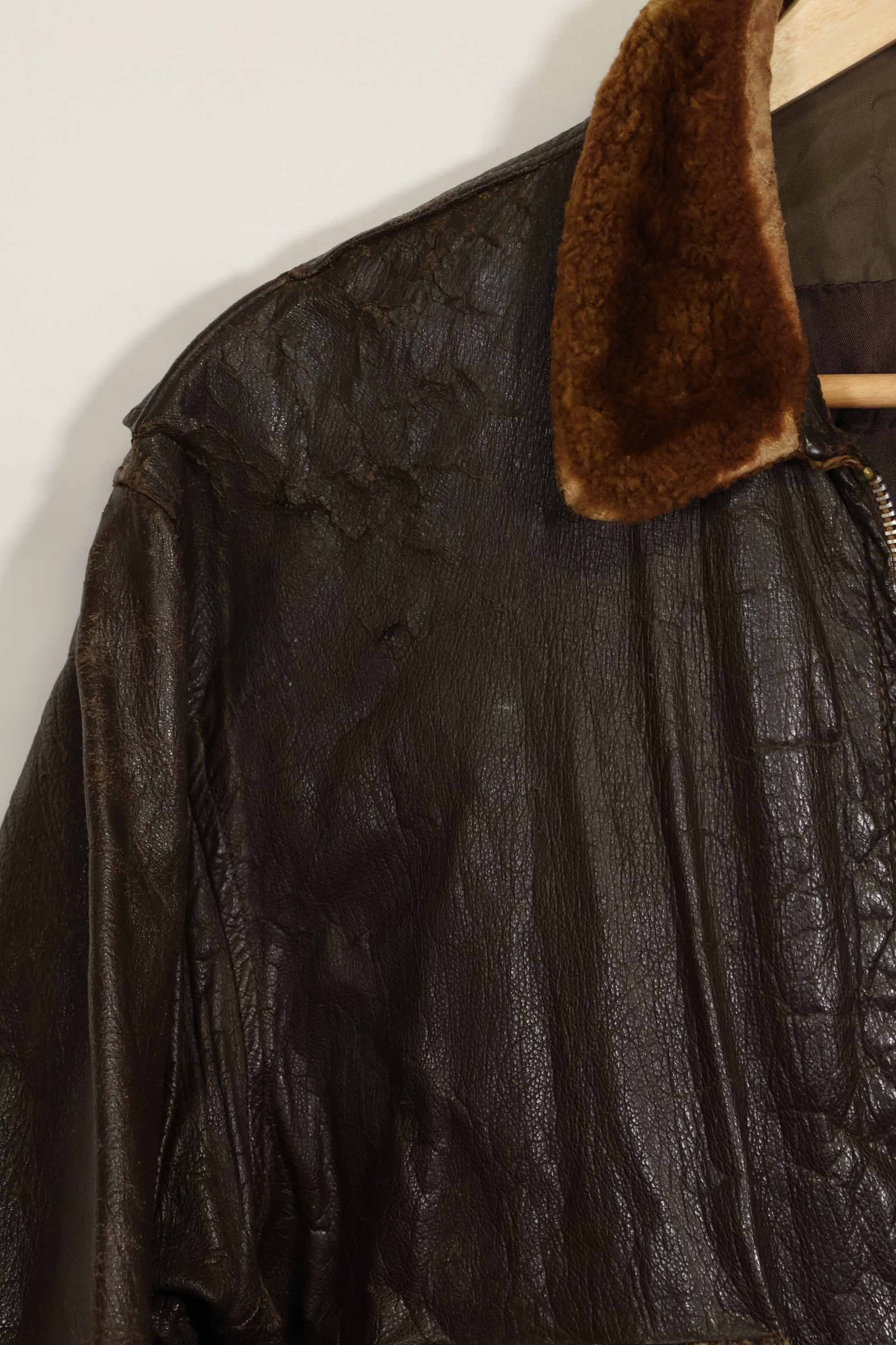 1950年代〜60年代ロット　アメリカ海軍　G-1　フライトジャケット　中古品