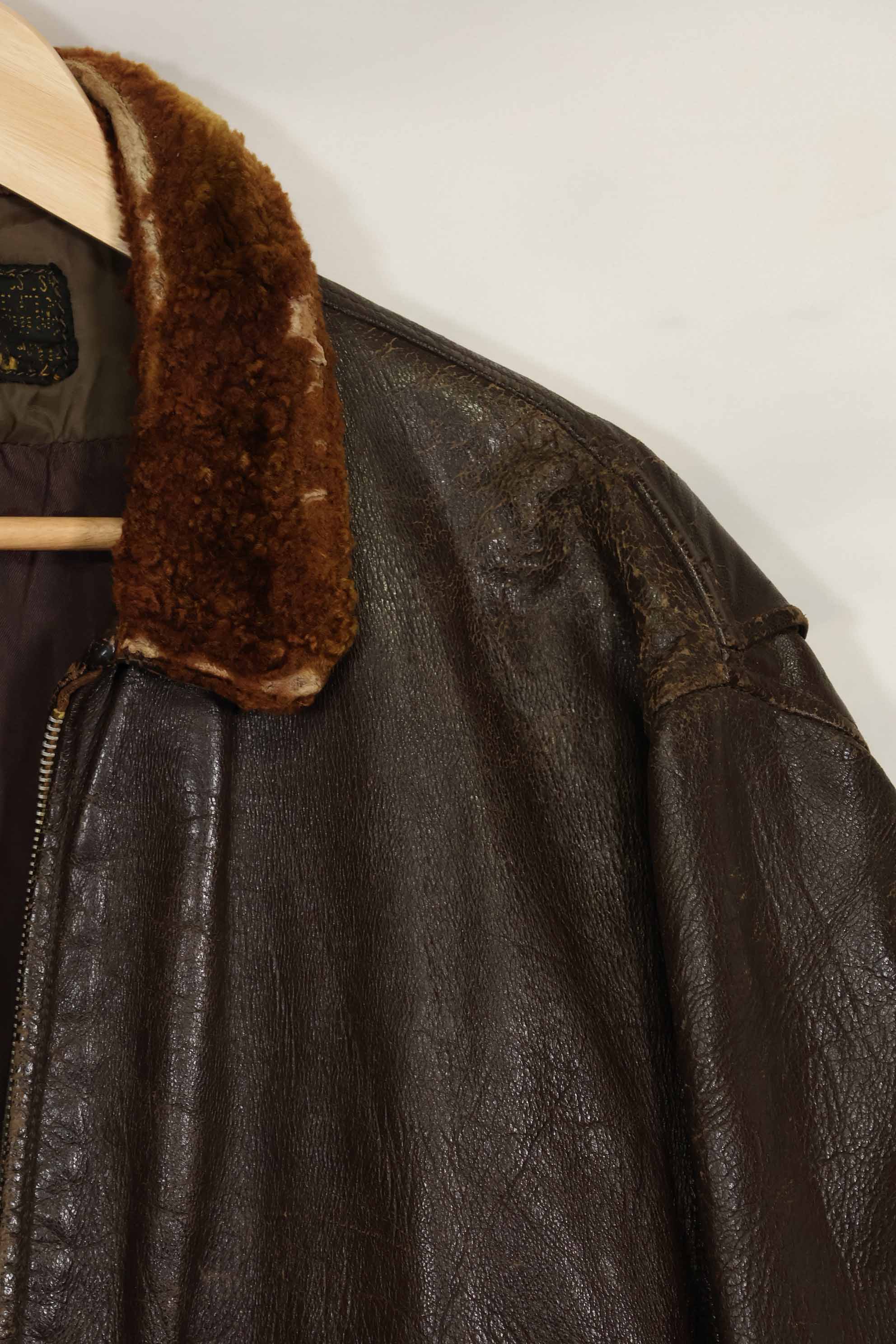 1950年代〜60年代ロット　アメリカ海軍　G-1　フライトジャケット　中古品