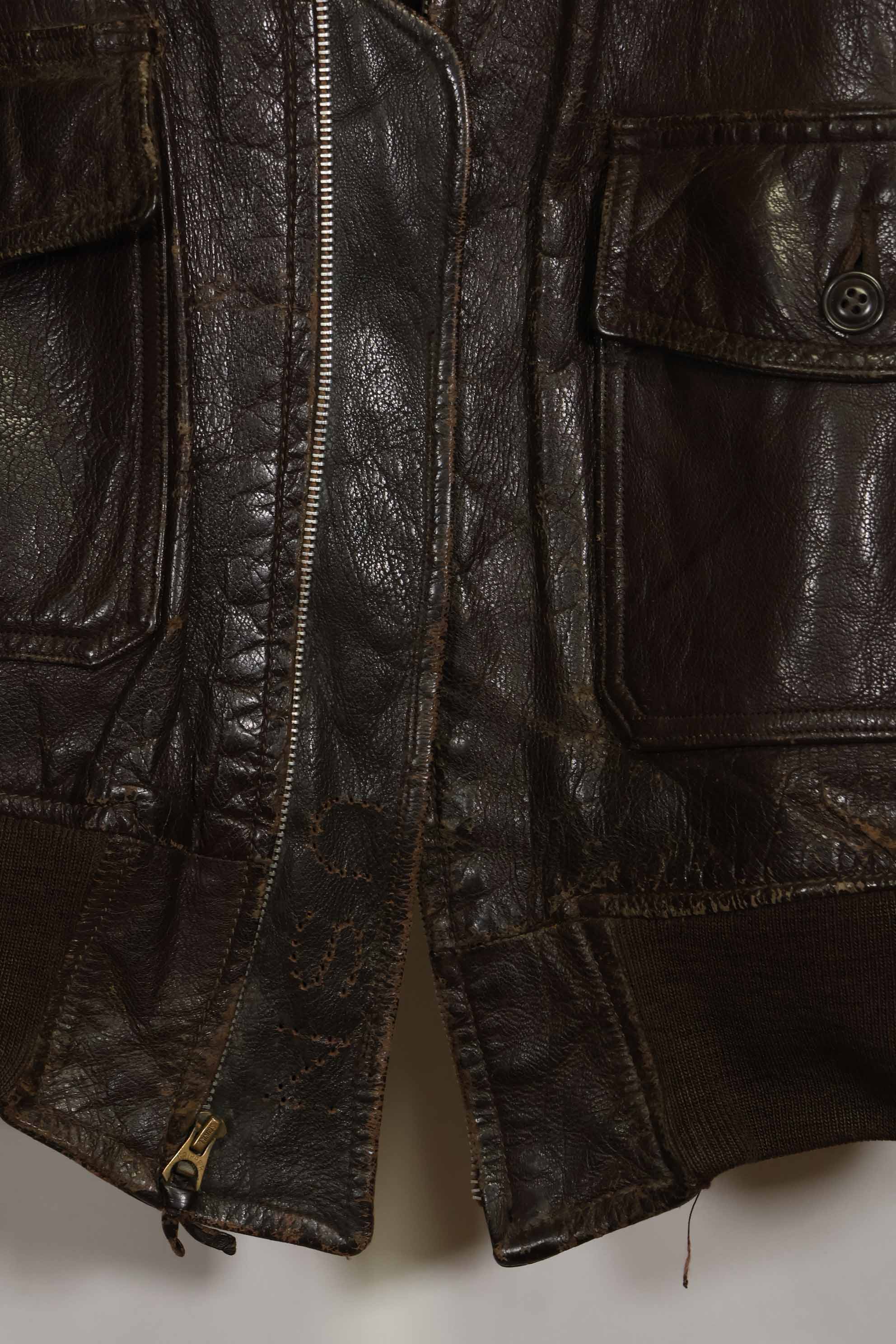 1950年代〜60年代ロット　アメリカ海軍　G-1　フライトジャケット　中古品