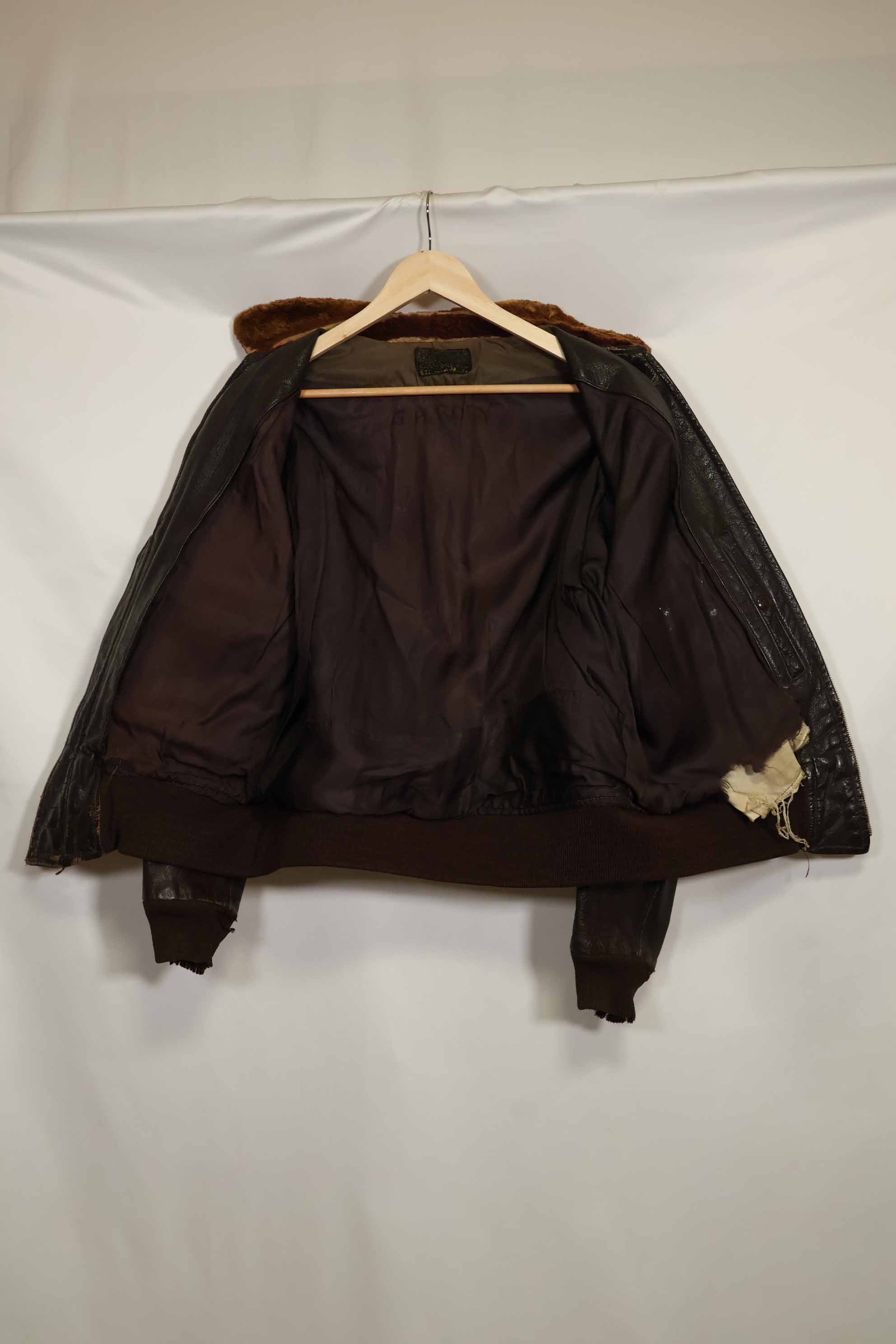 1950年代〜60年代ロット　アメリカ海軍　G-1　フライトジャケット　中古品