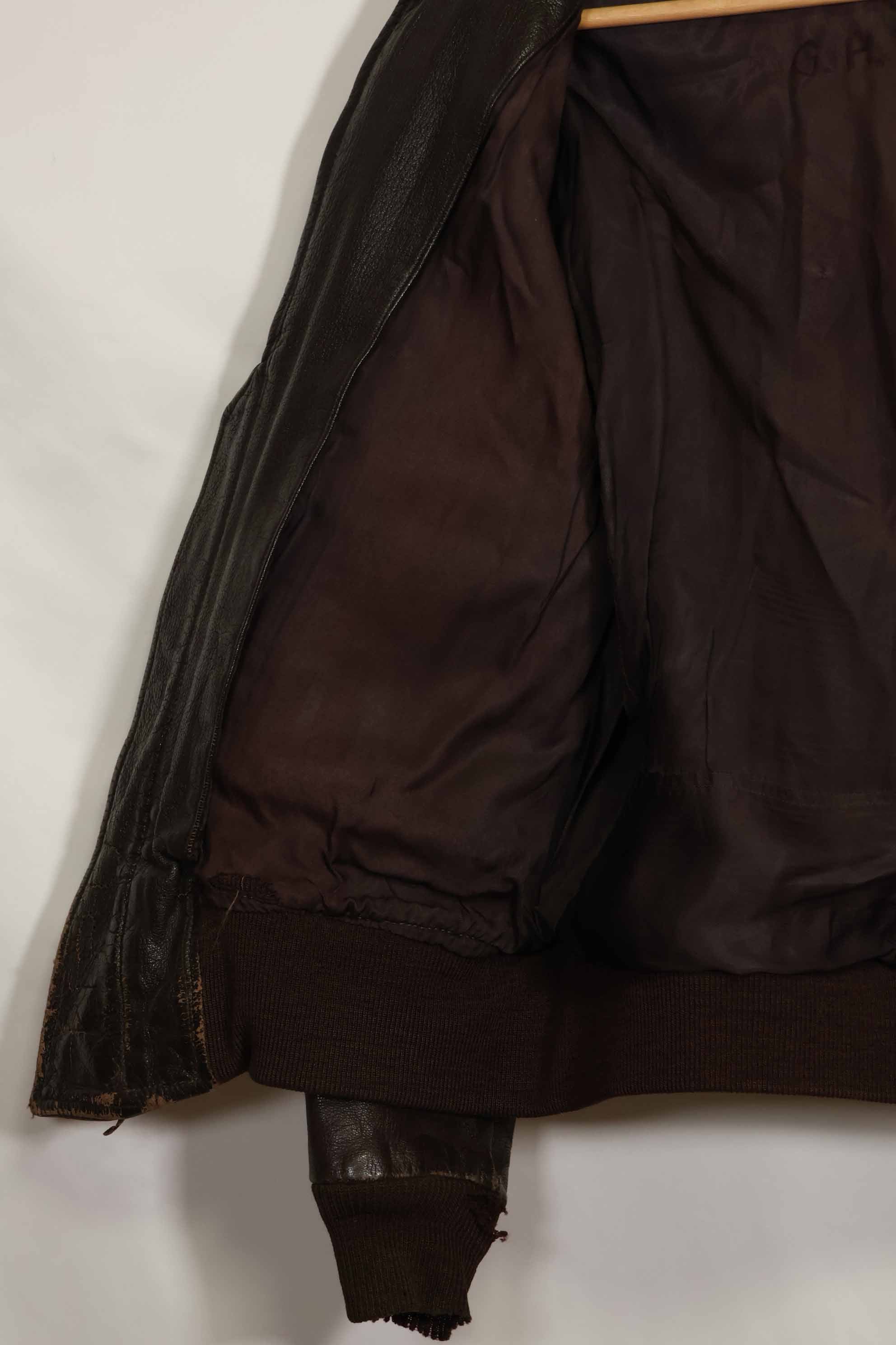 1950年代〜60年代ロット　アメリカ海軍　G-1　フライトジャケット　中古品