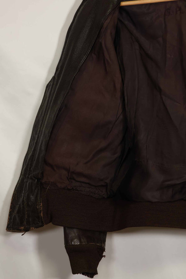 1950年代〜60年代ロット　アメリカ海軍　G-1　フライトジャケット　中古品