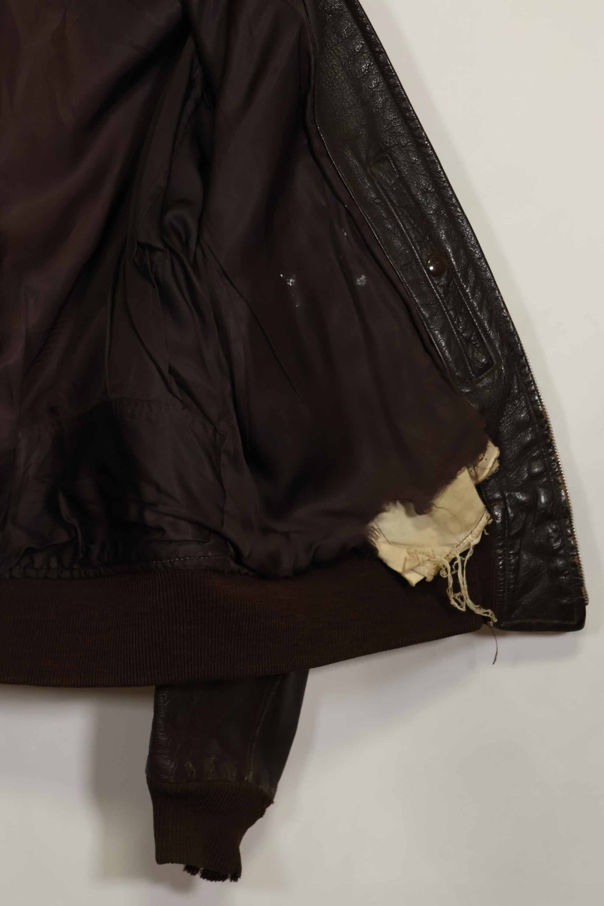 1950年代〜60年代ロット　アメリカ海軍　G-1　フライトジャケット　中古品