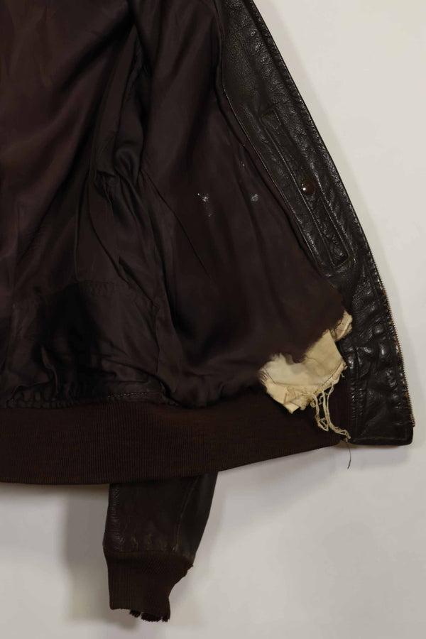 1950年代〜60年代ロット　アメリカ海軍　G-1　フライトジャケット　中古品