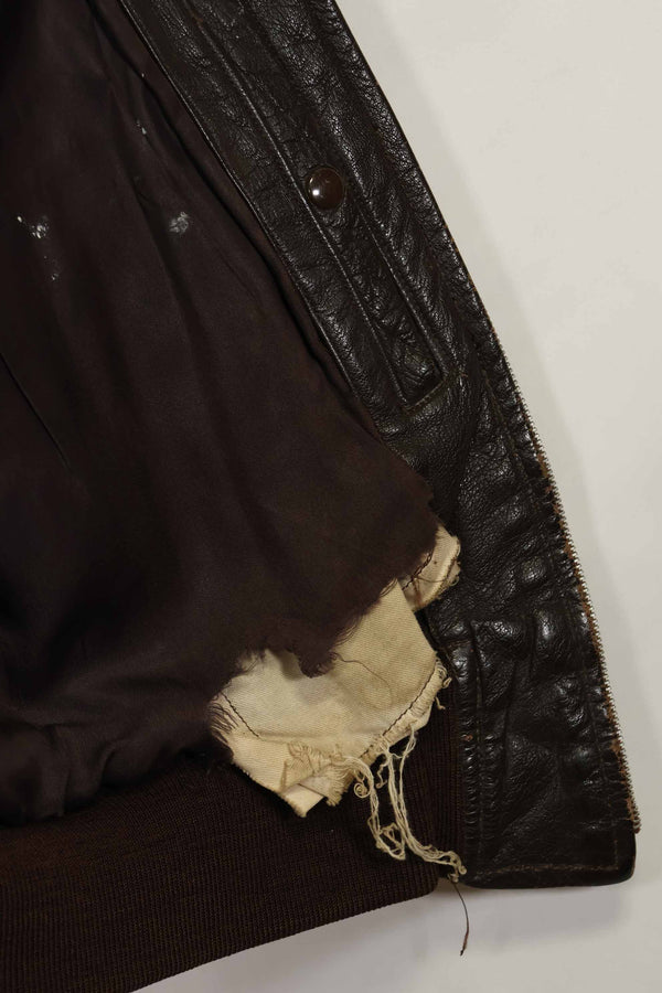 1950年代〜60年代ロット　アメリカ海軍　G-1　フライトジャケット　中古品