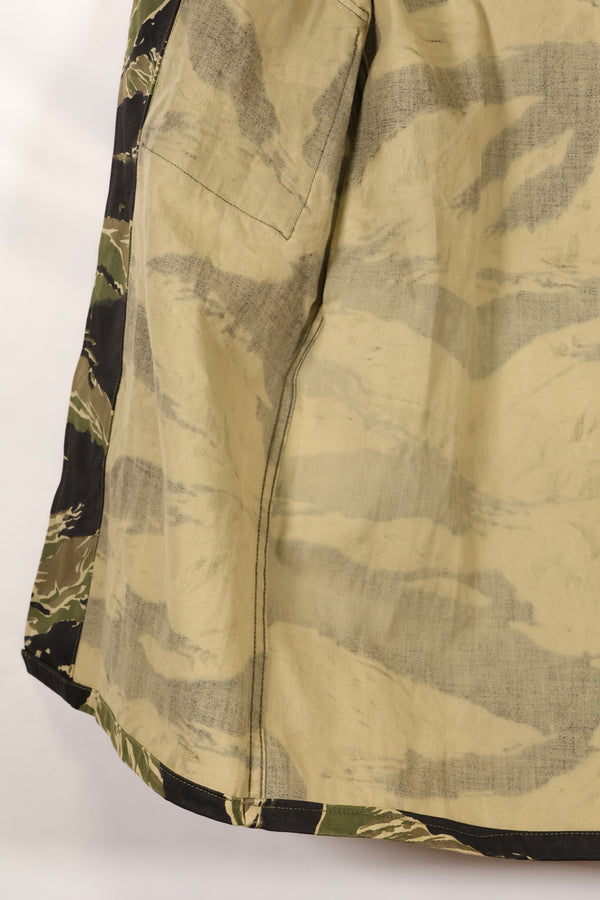 1960年代　デッドストック　A-M　沖縄タイガー　タイガーストライプ　シャツ　Asian Cut