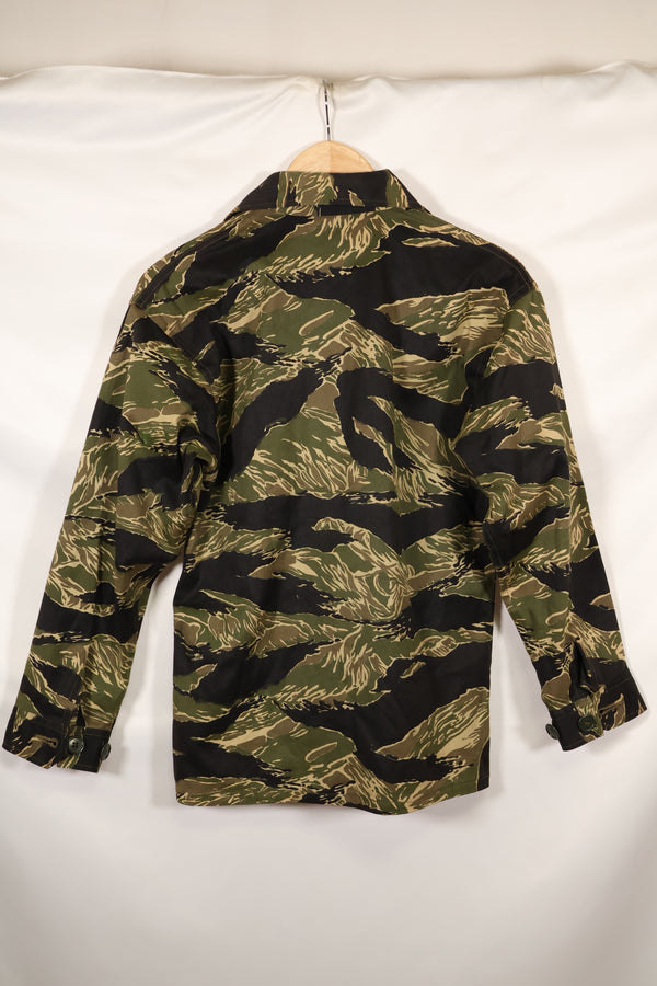 1960年代　デッドストック　A-M　沖縄タイガー　タイガーストライプ　シャツ　Asian Cut