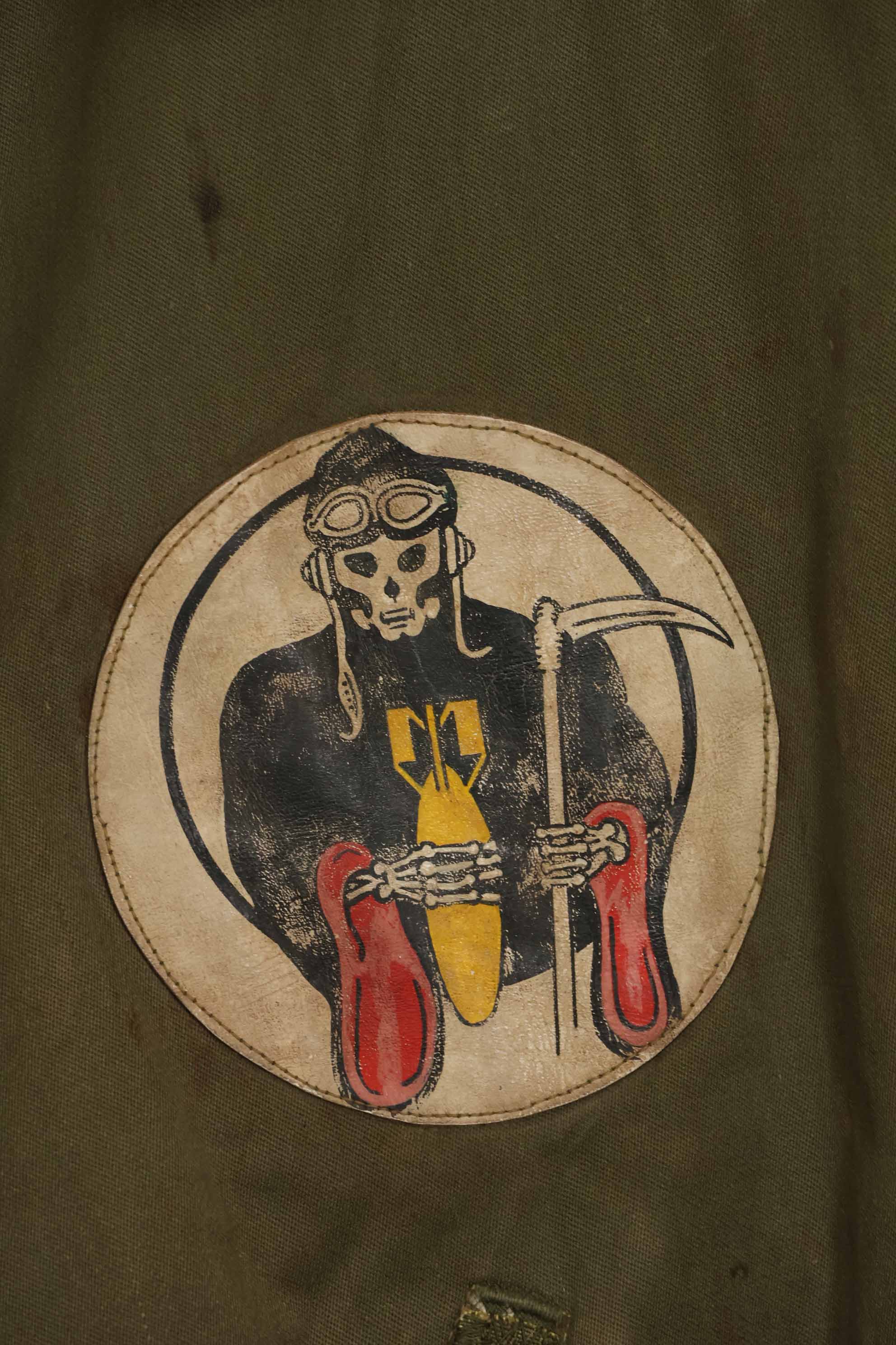 1940年代　CBI　ローカルメイド B-15　フライトジャケット　中古品